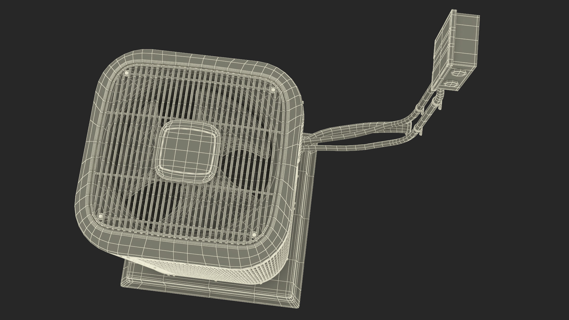 Central Air Conditioner Five-stage 3D model