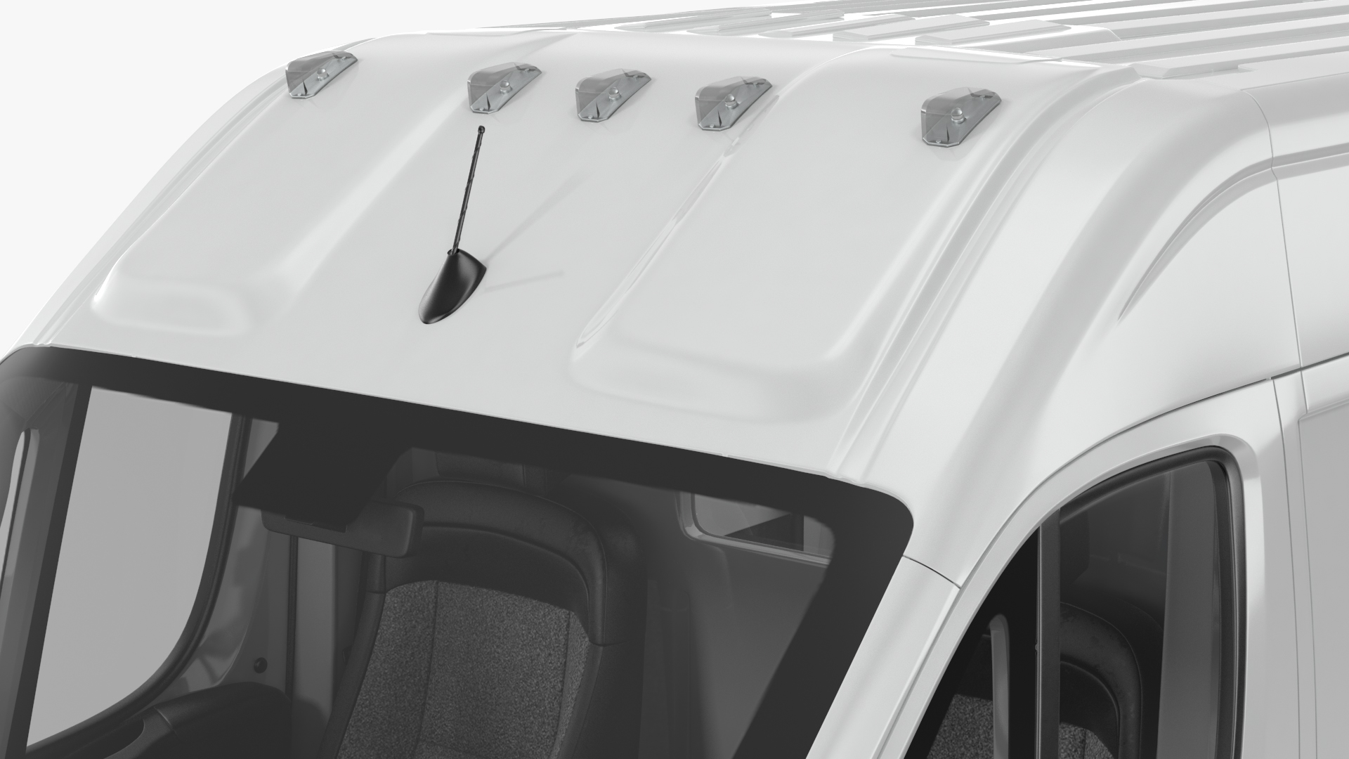 2022 RAM Promaster 136 Rigged 3D model