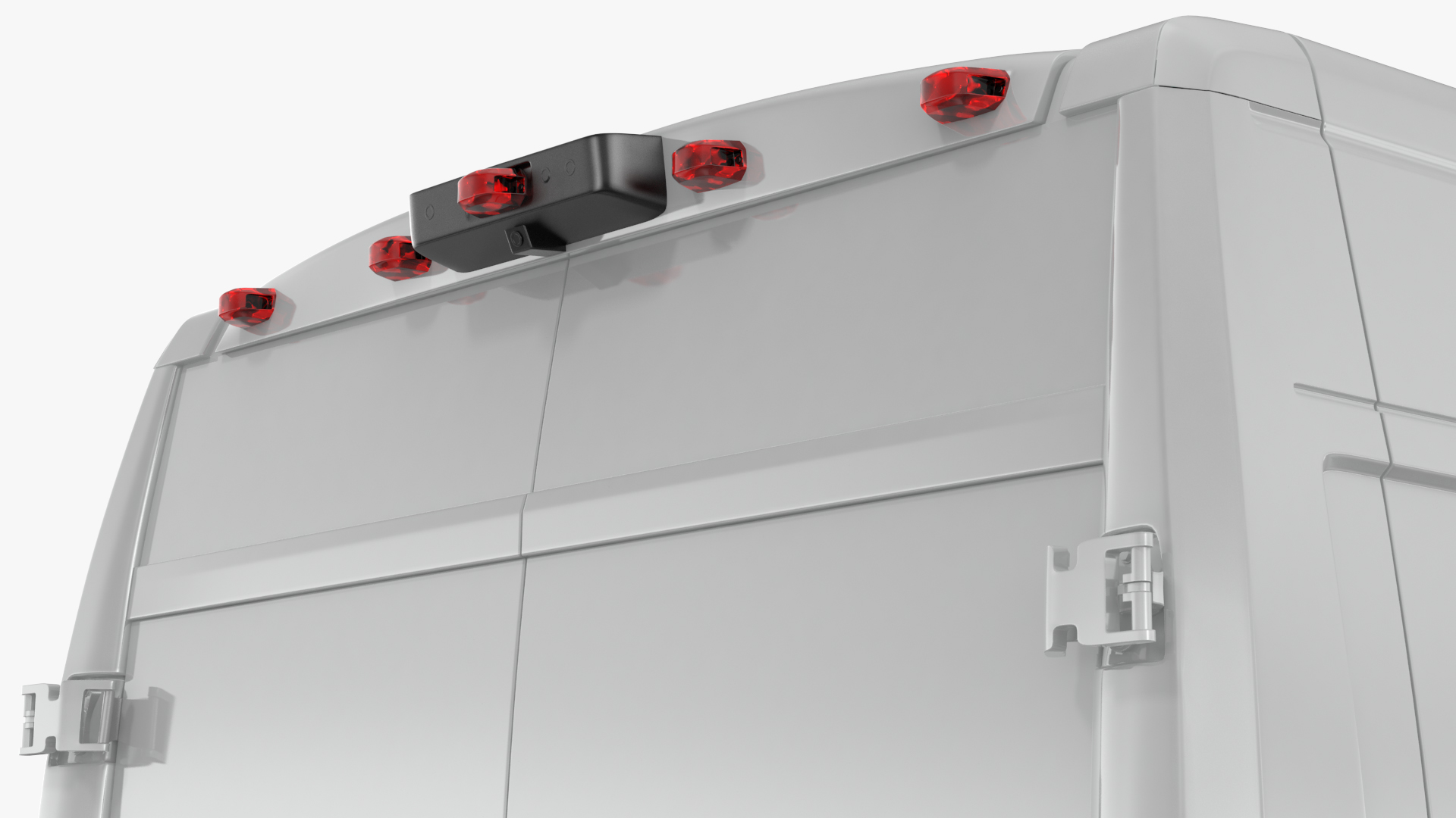 2022 RAM Promaster 136 Rigged 3D model