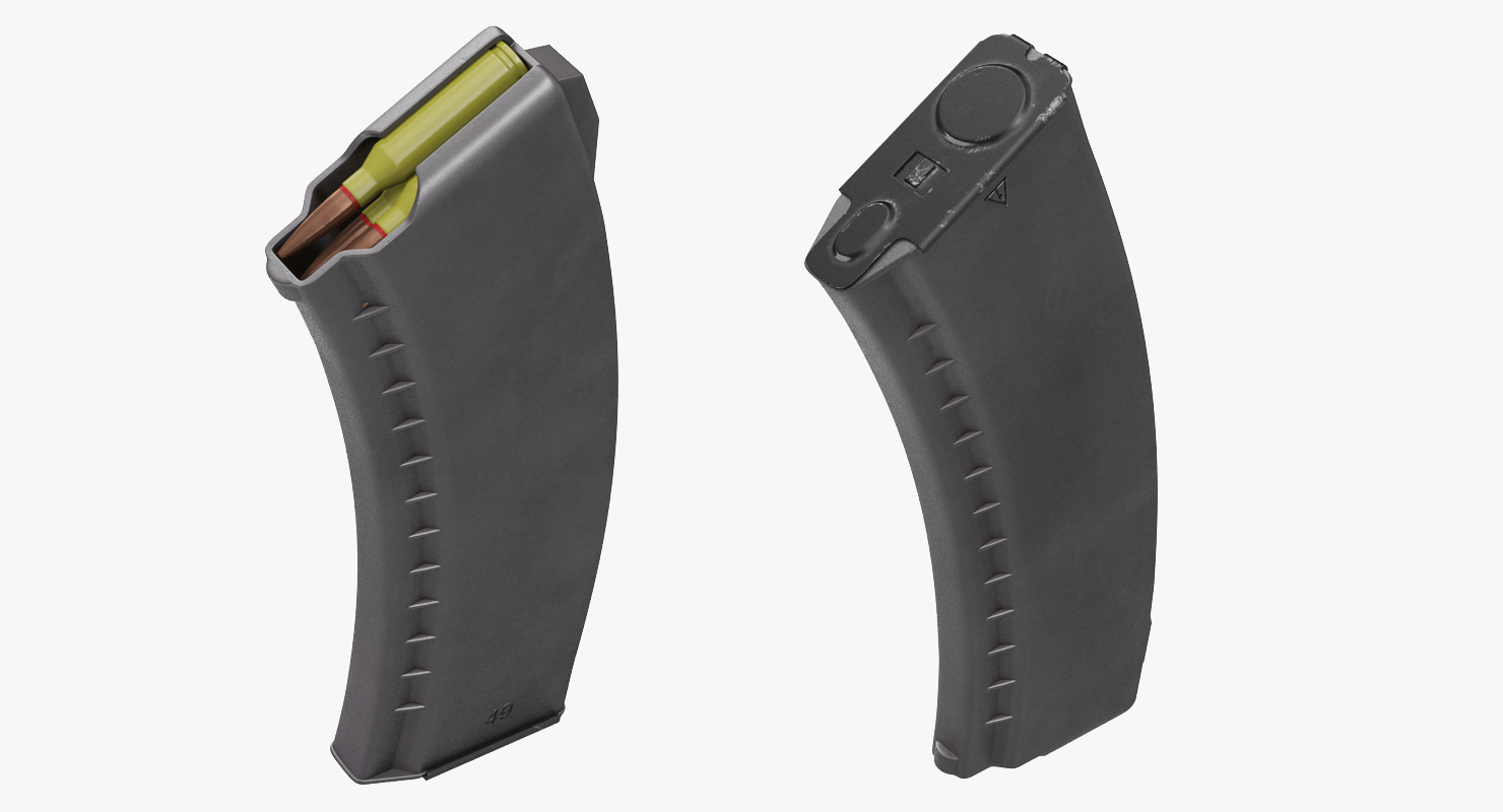 Assault Rifle Magazine 3D