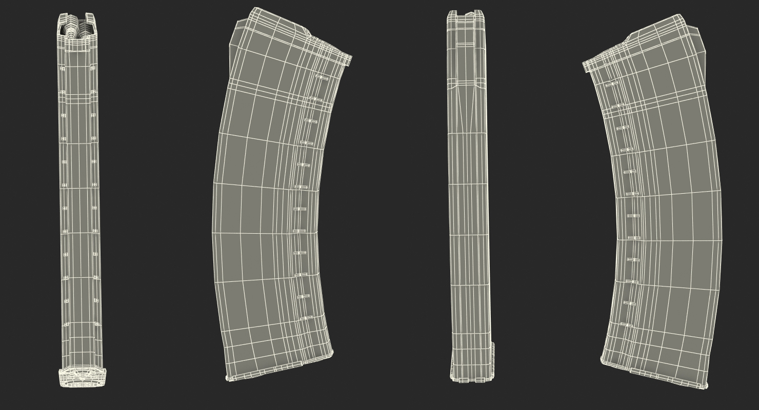 Assault Rifle Magazine 3D