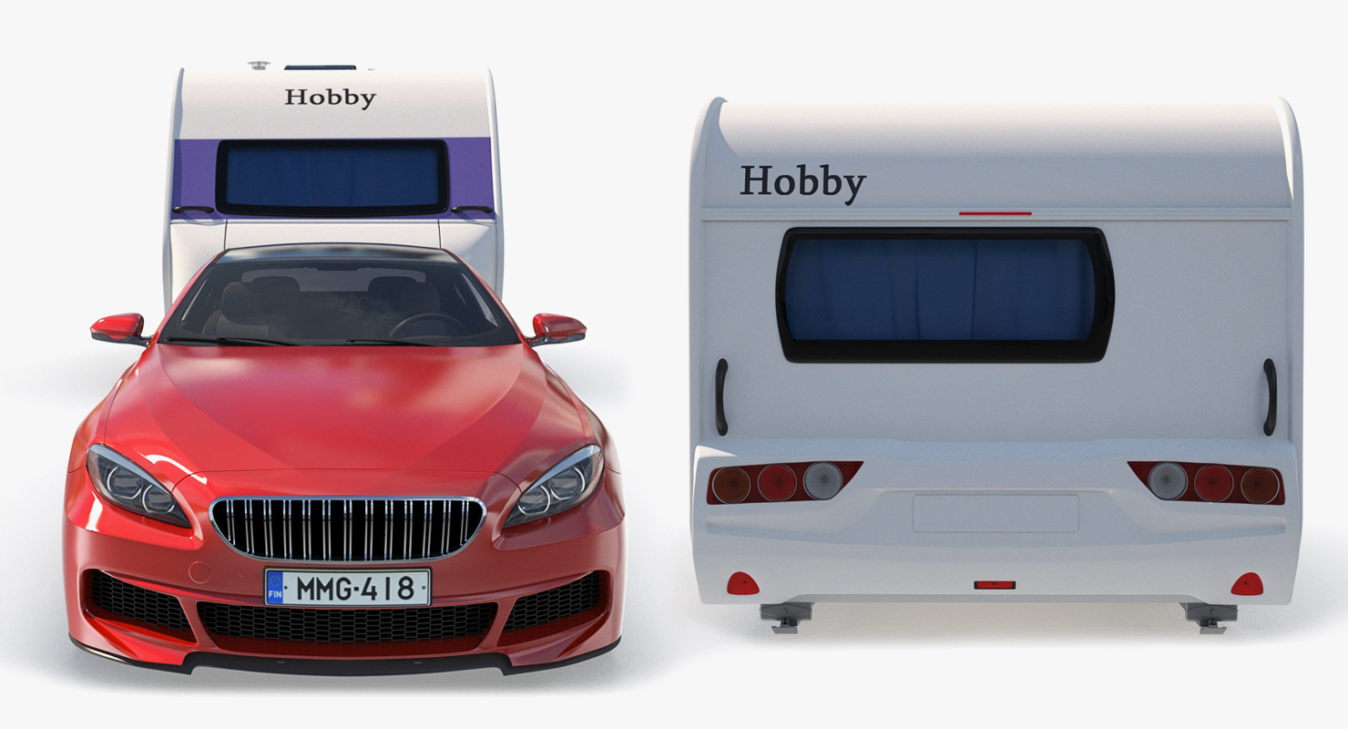 3D Sedan with Hobby Caravan Ontour