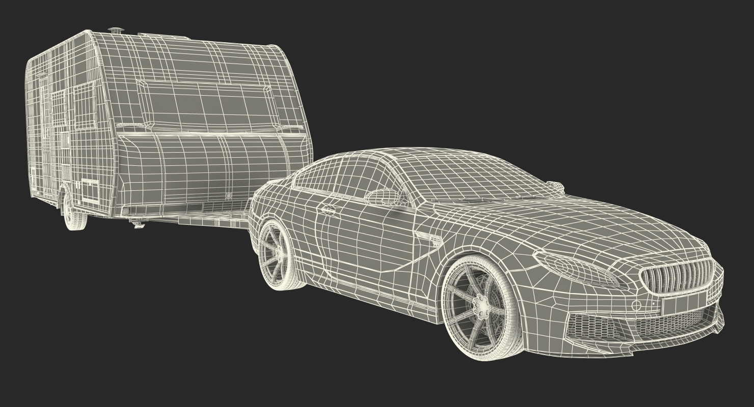 3D Sedan with Hobby Caravan Ontour
