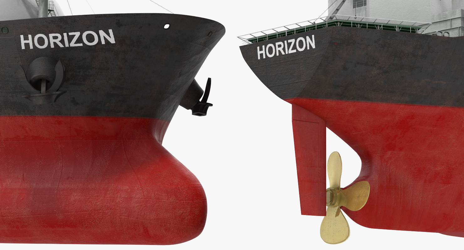 3D Gas Carrier Ship