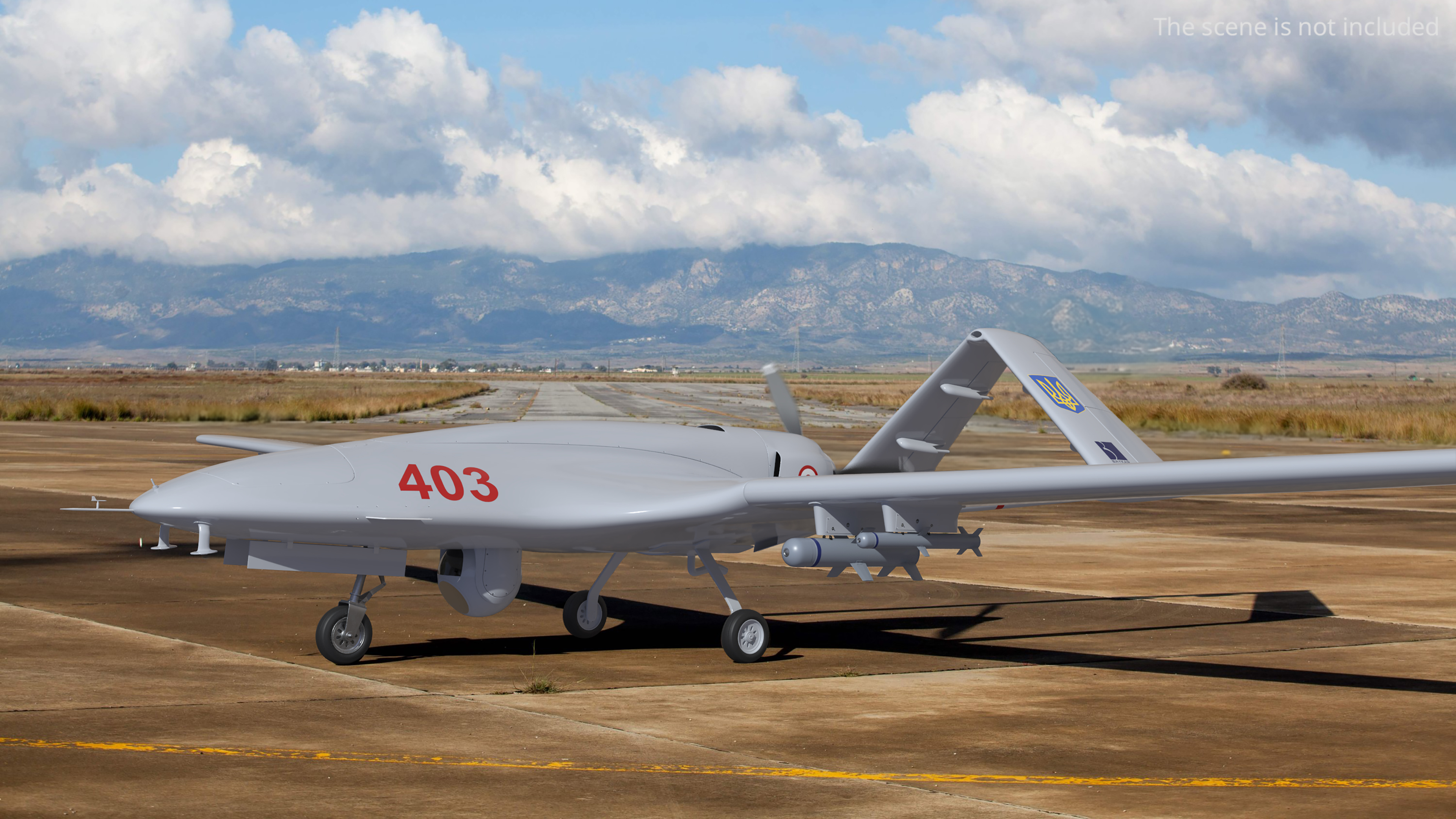Ukrainian Bayraktar TB2, view 5