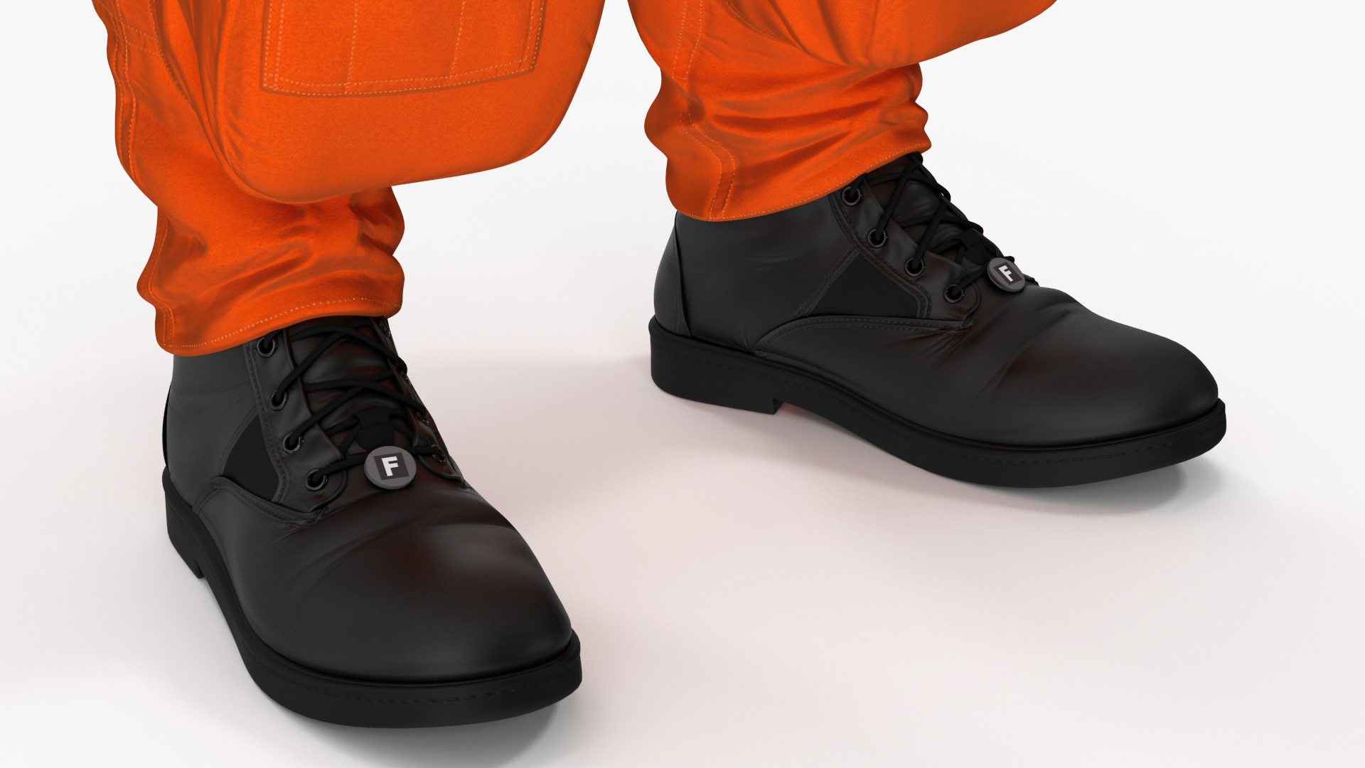 3D Advanced Crew Escape Suit Rigged Fur