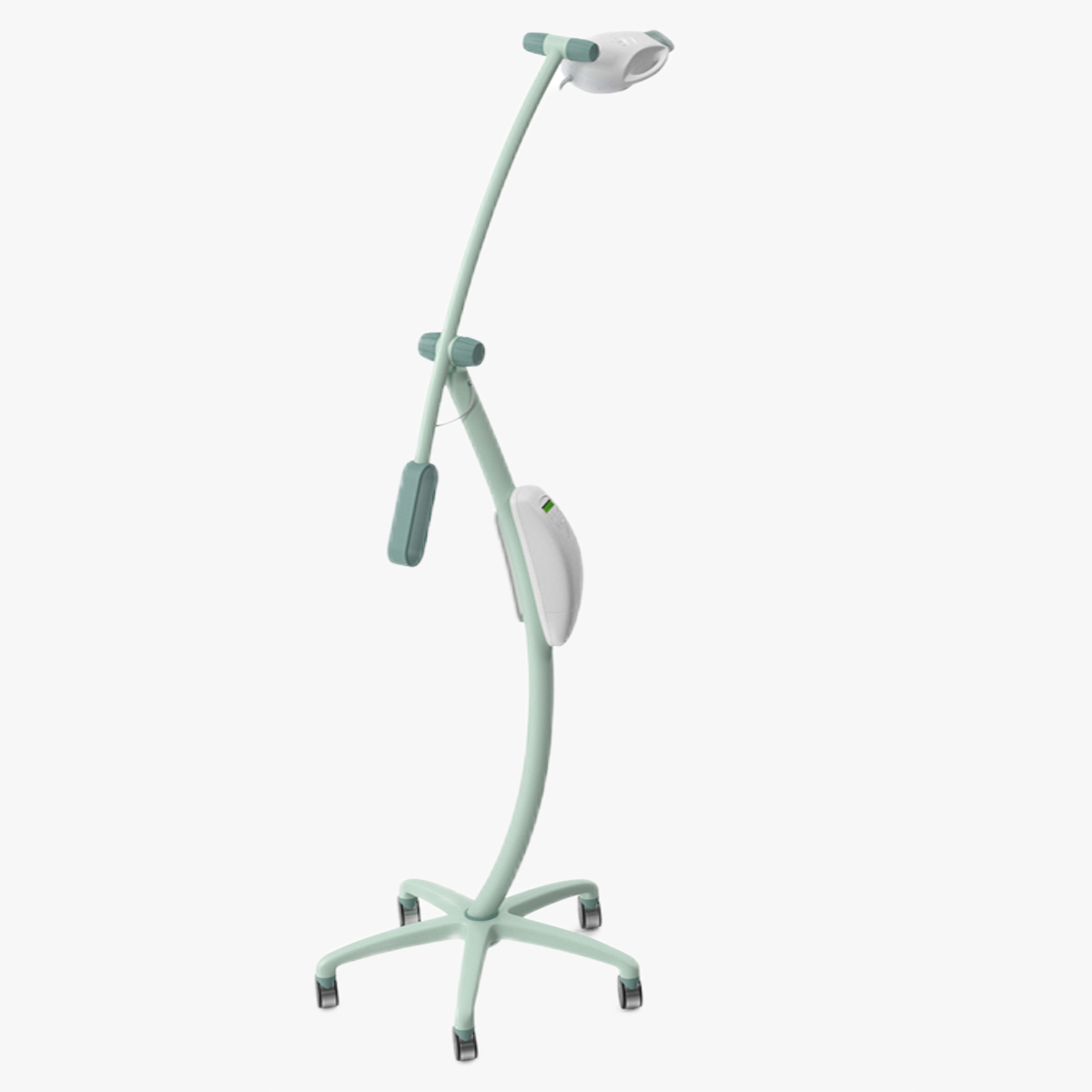 Teeth Whitening Floor Lamp Rigged for Cinema 4D 3D
