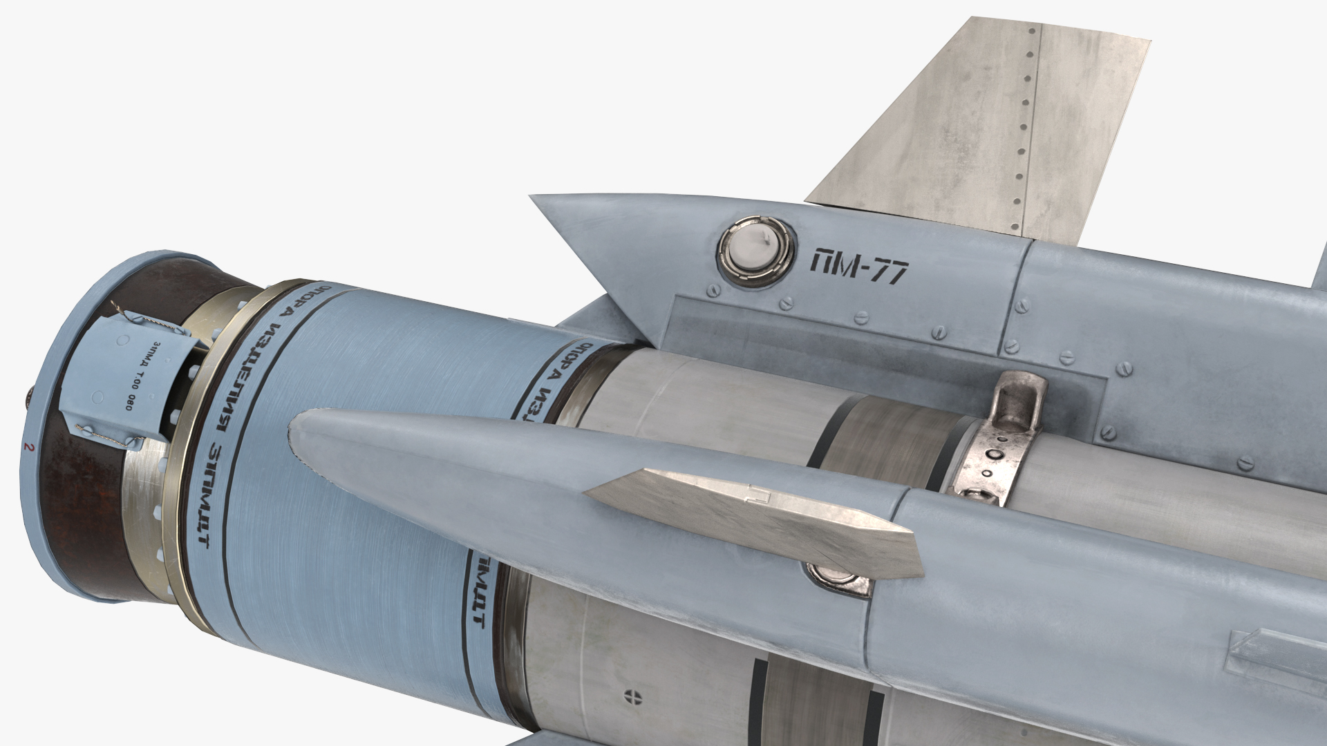 3D model X-31PM Supersonic Missile