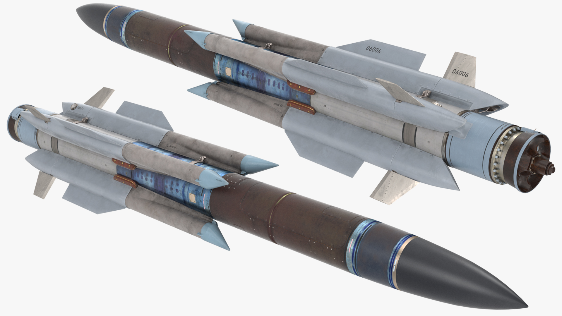 3D model X-31PM Supersonic Missile