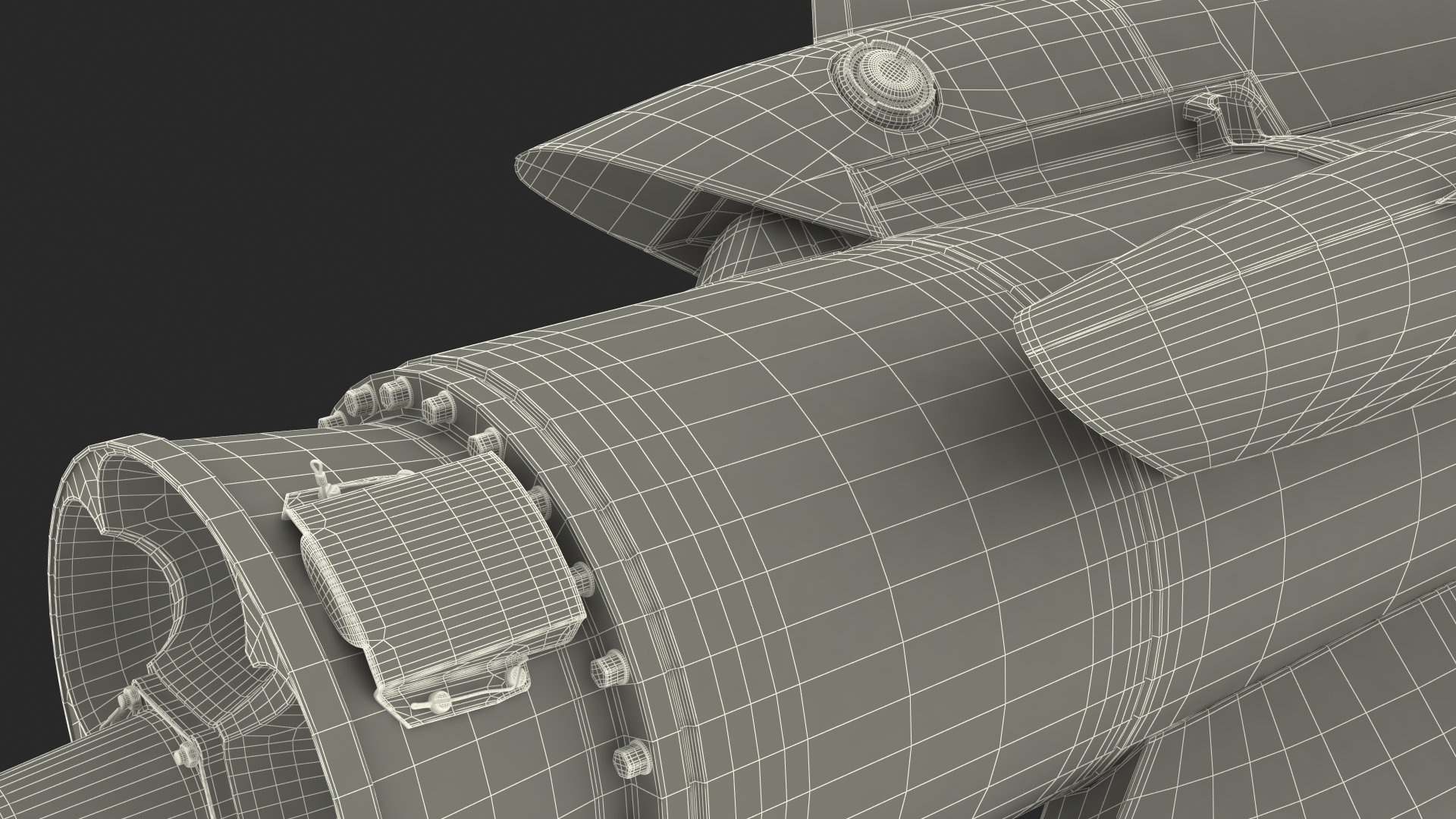 3D model X-31PM Supersonic Missile