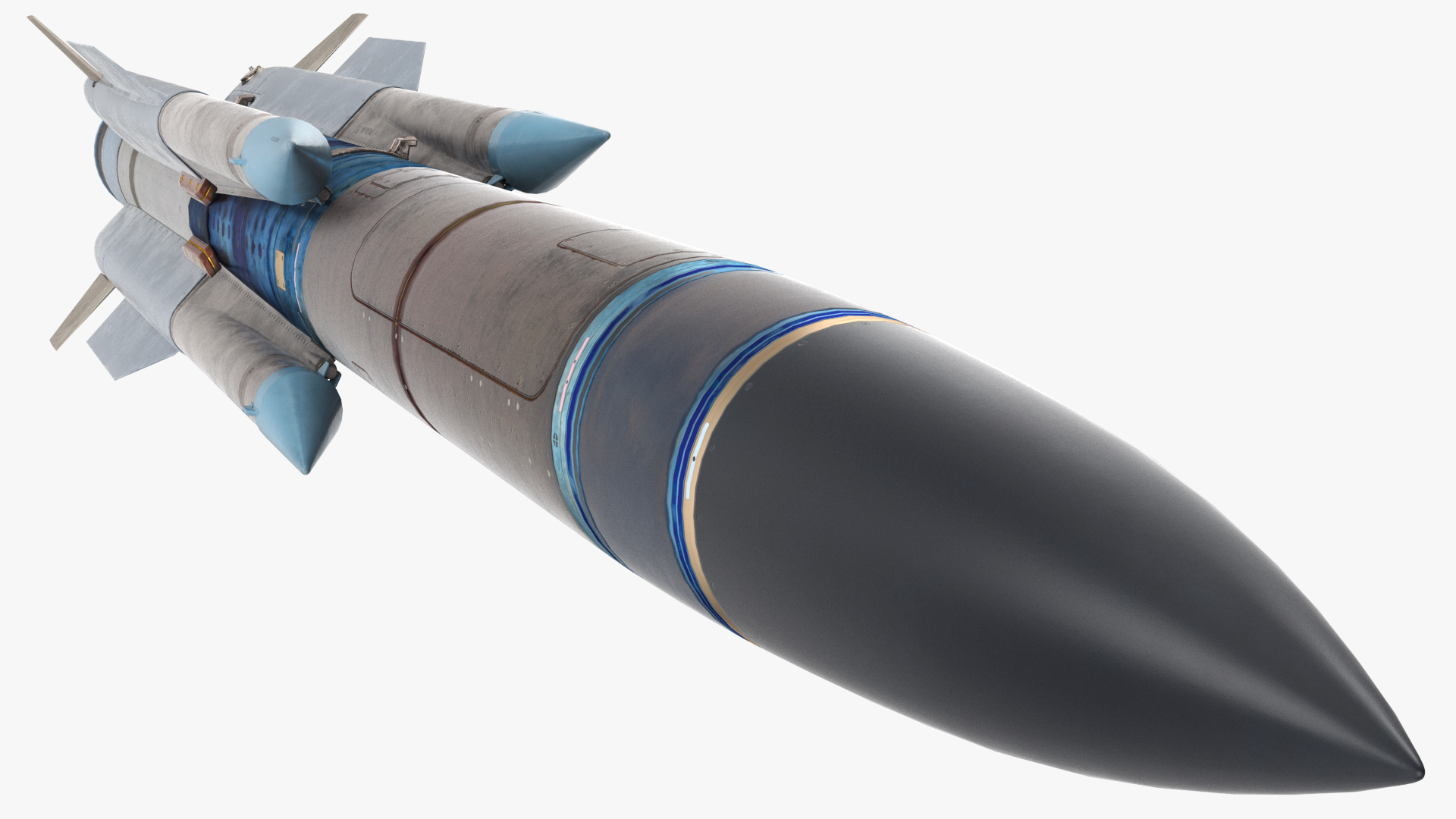 3D model X-31PM Supersonic Missile