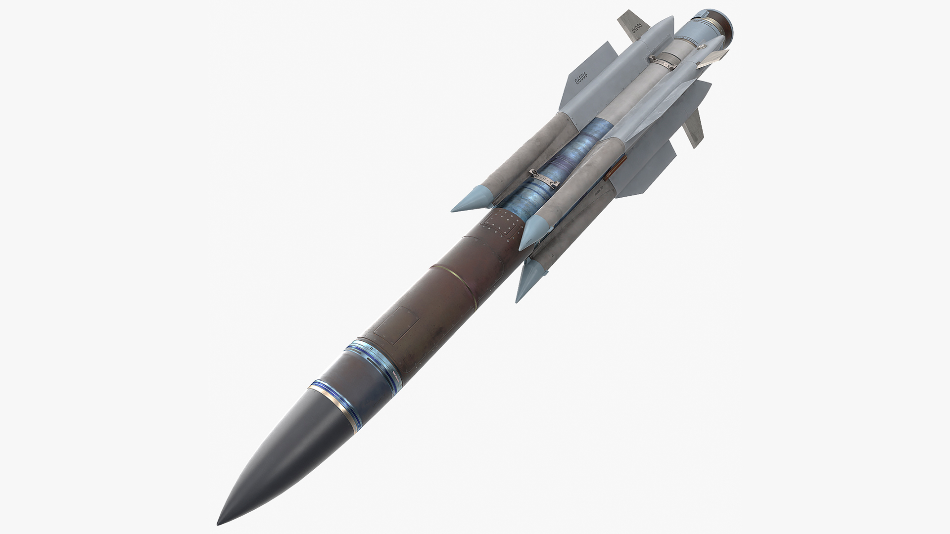3D model X-31PM Supersonic Missile