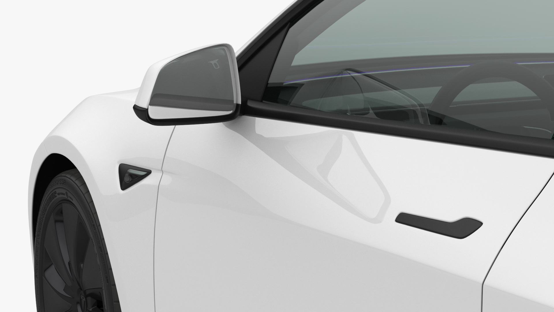 Tesla Model 3 2024 White 3D model