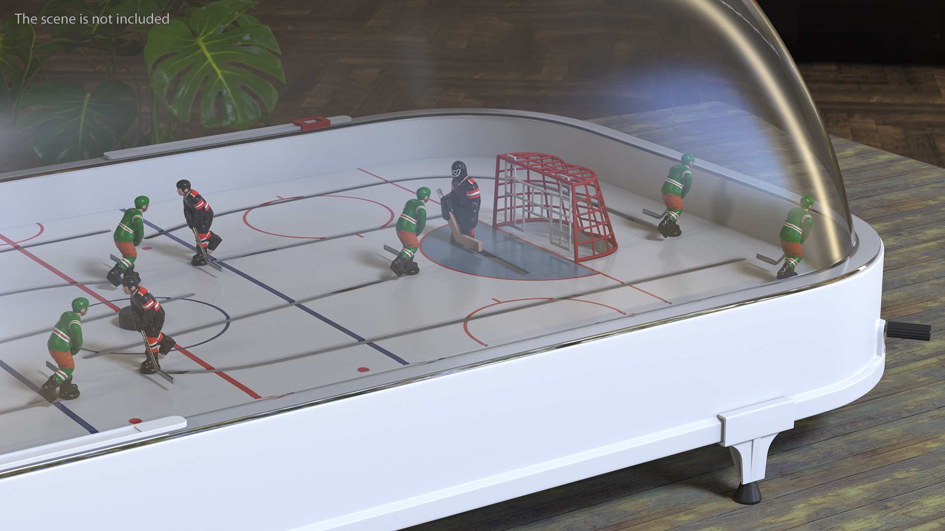 Table Hockey with Dome 3D