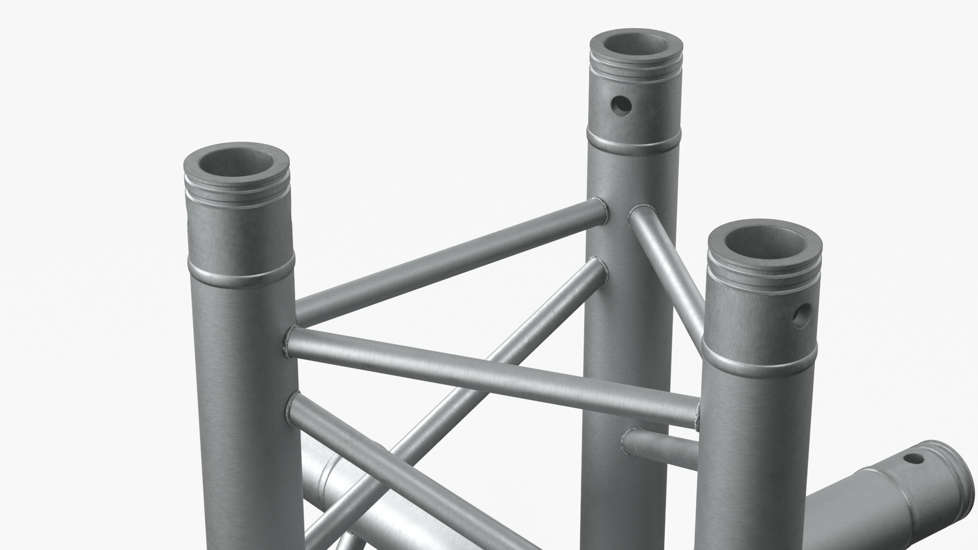 3D model Industrial Truss Modular Triangular