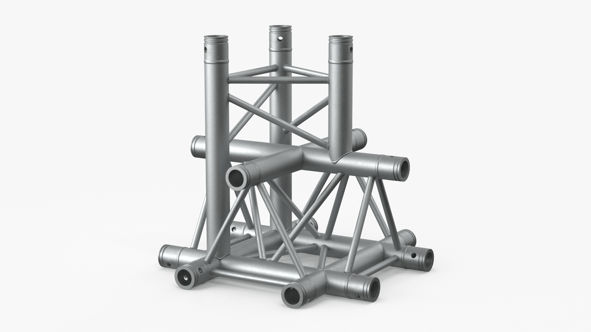 3D model Industrial Truss Modular Triangular