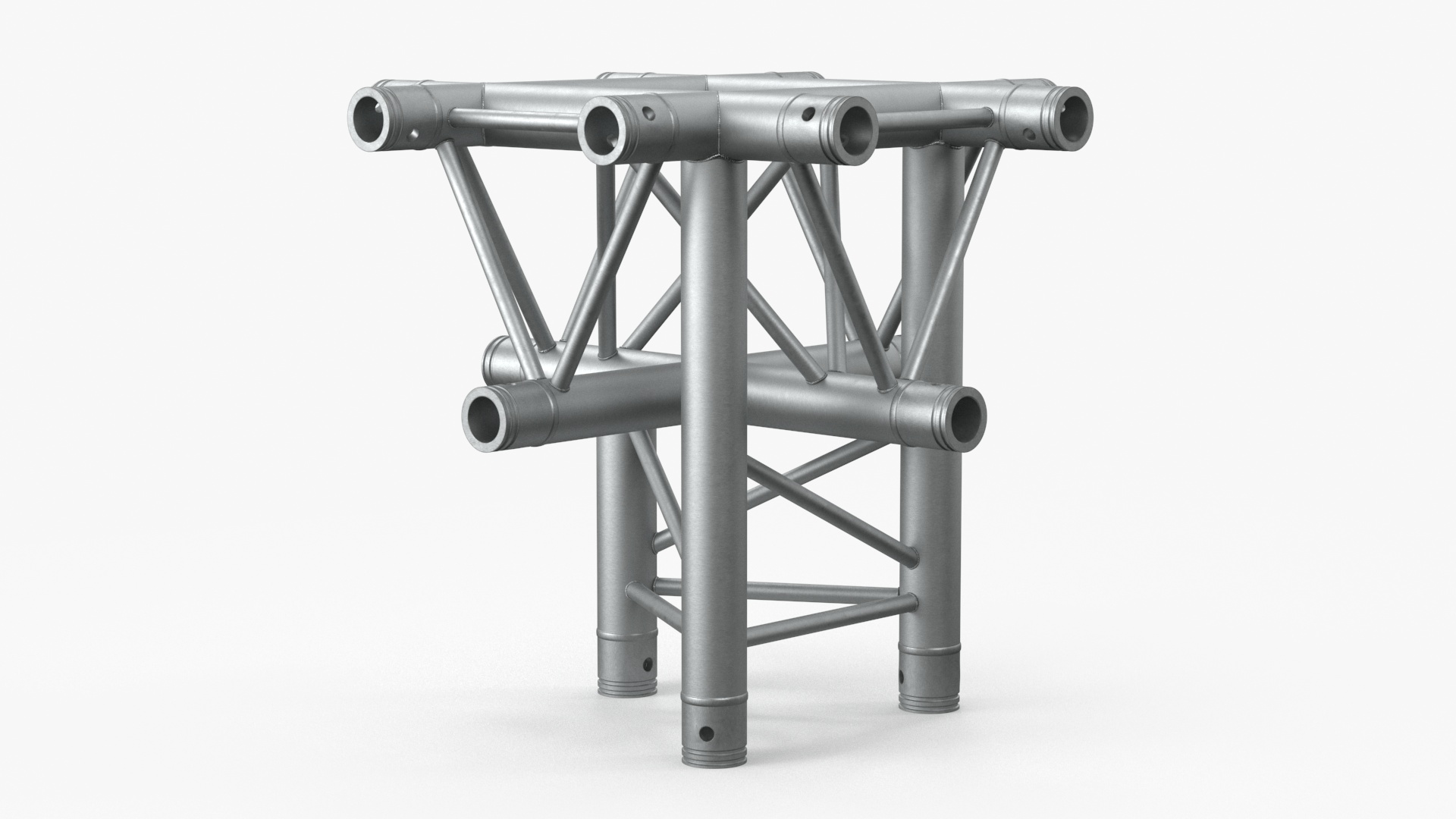3D model Industrial Truss Modular Triangular