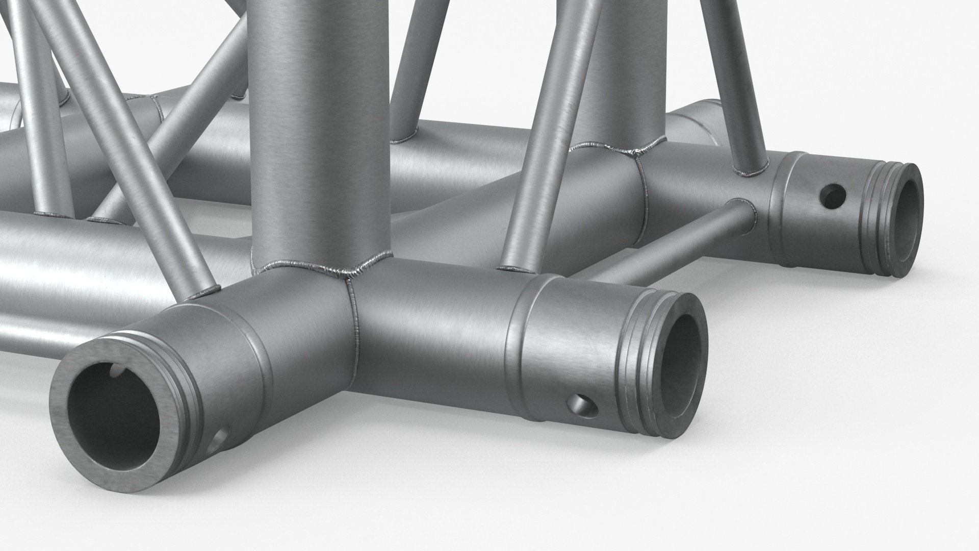 3D model Industrial Truss Modular Triangular