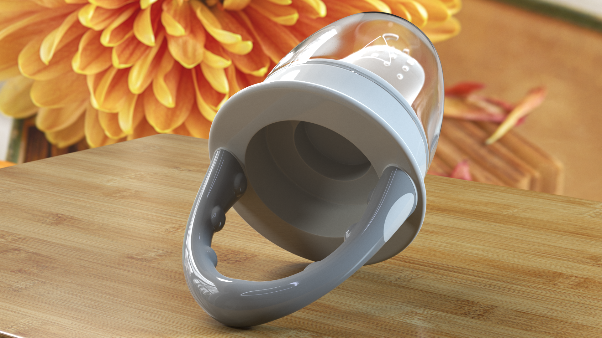 3D model Silicone Nibler Dr.Browns Gray