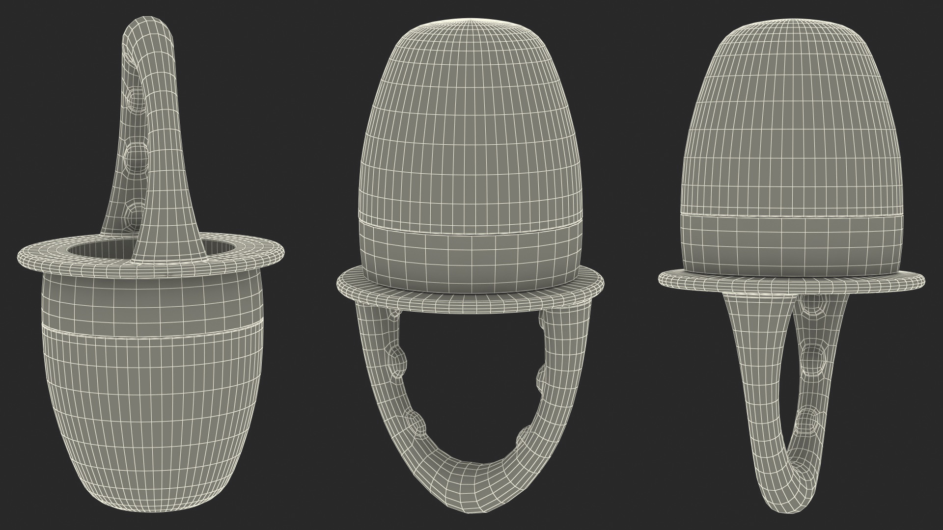 3D model Silicone Nibler Dr.Browns Gray