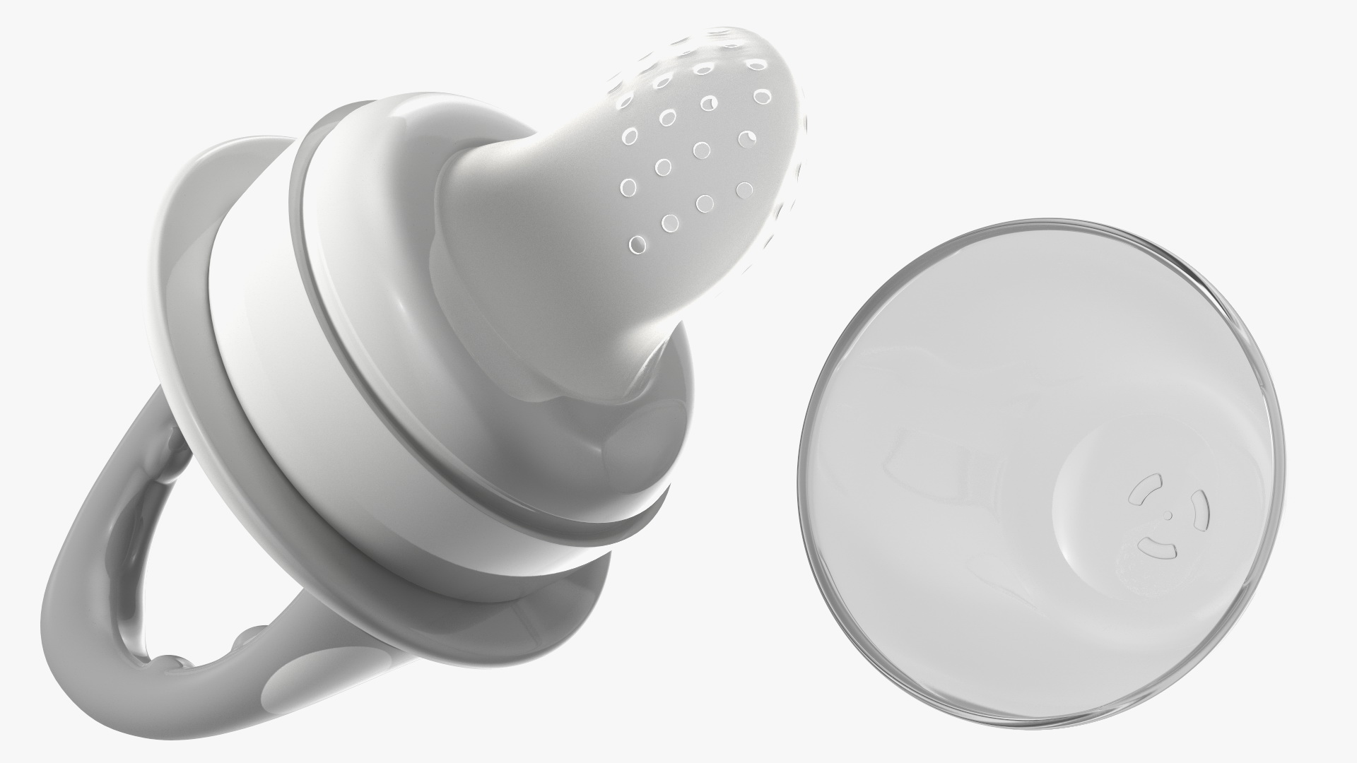 3D model Silicone Nibler Dr.Browns Gray