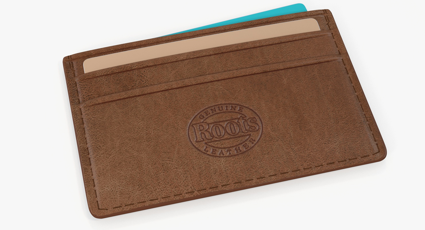 3D Leather Business Card Holder model