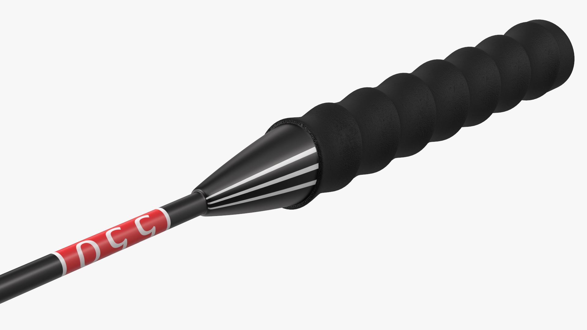 3D model Red Composite Badminton Rackets and Plastic Shuttlecock