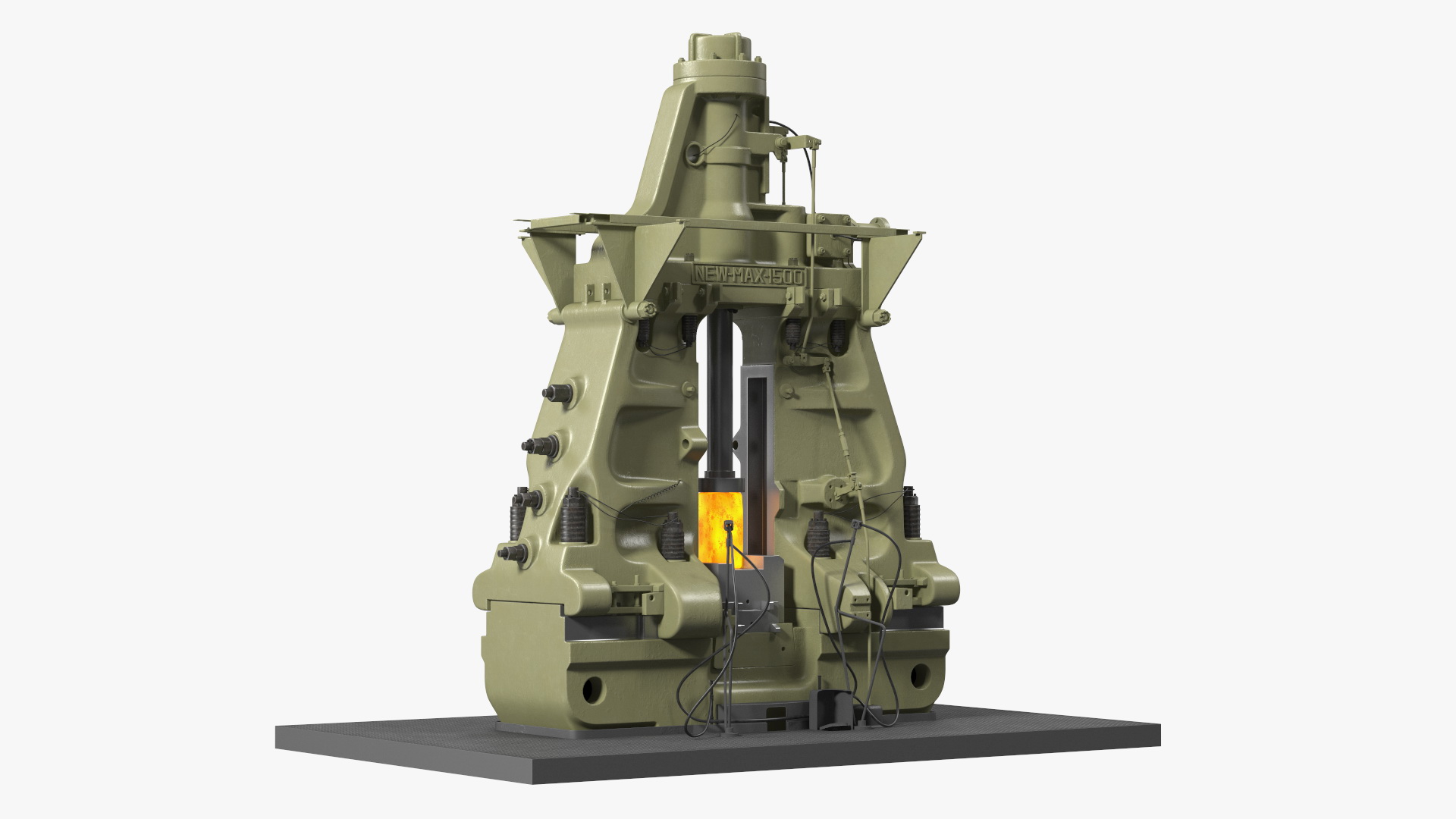 3D New Pneumatic Forging Hammer Machine