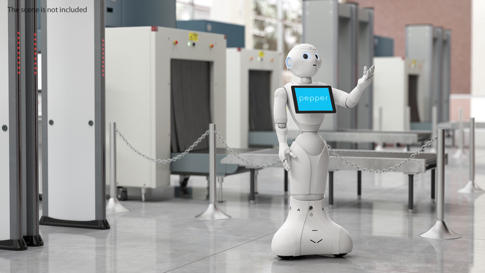 3D Resident Pepper Robot
