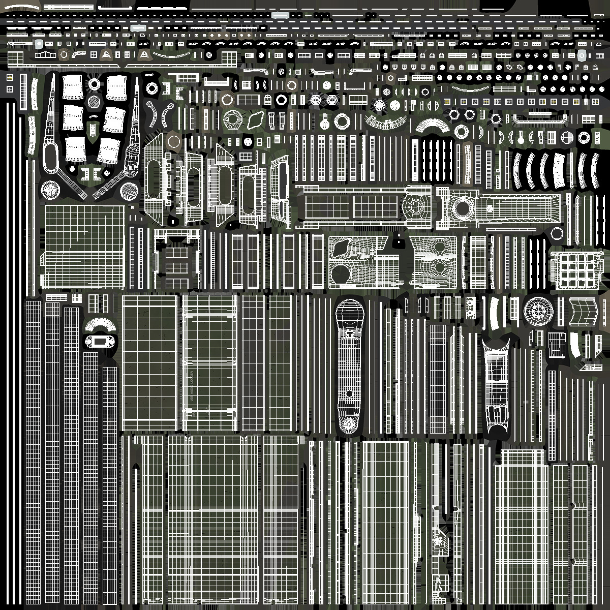 3D model Military Radio Green