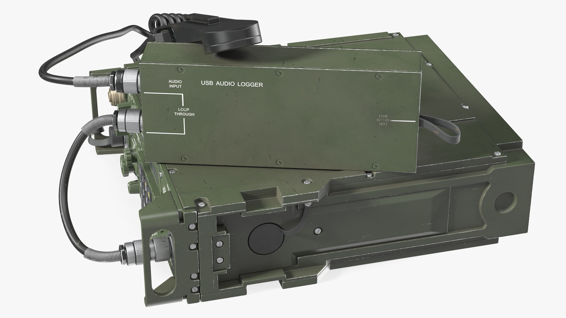 3D model Military Radio Green