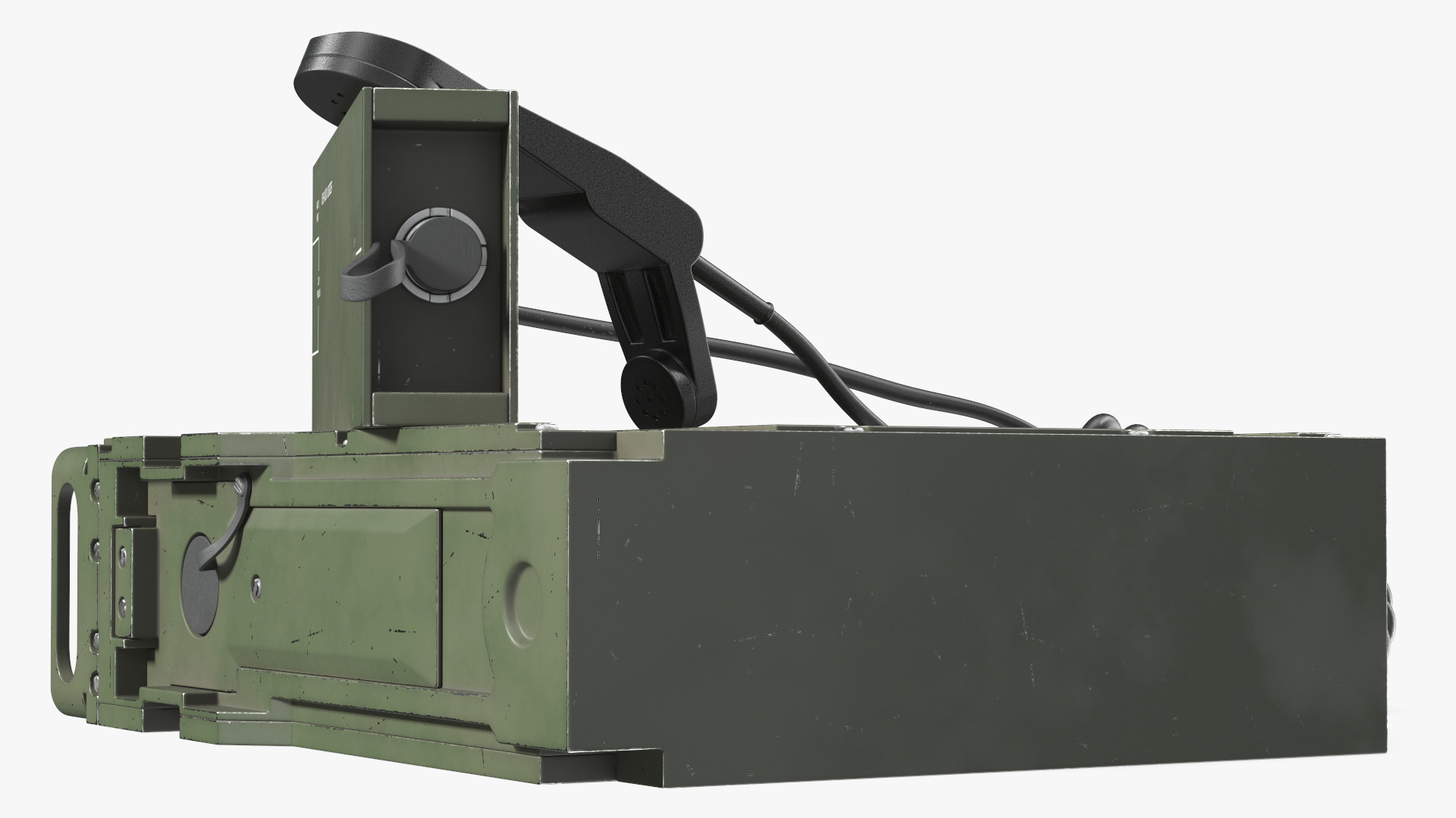 3D model Military Radio Green