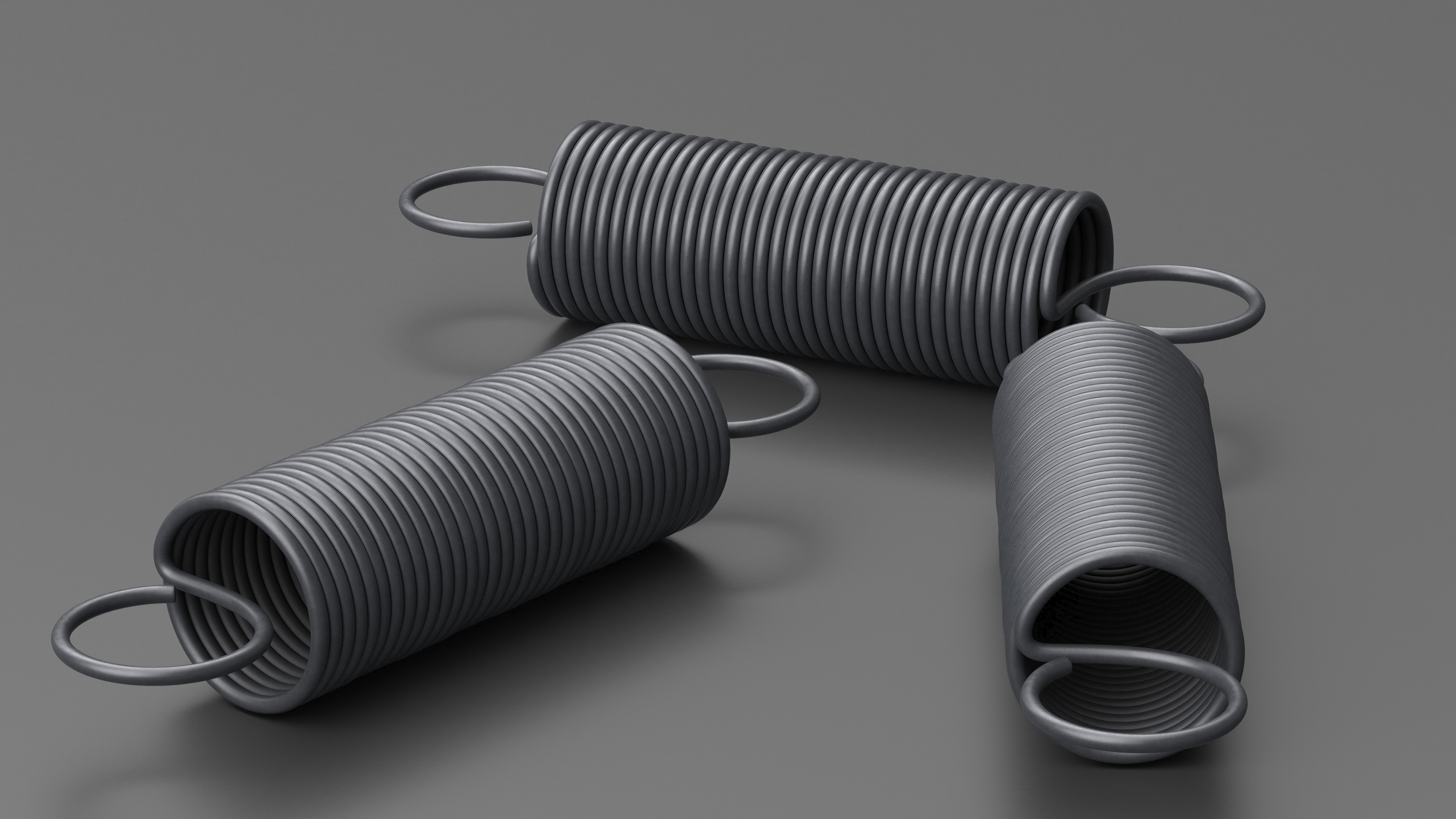 3D Thin Furniture Spring Grey