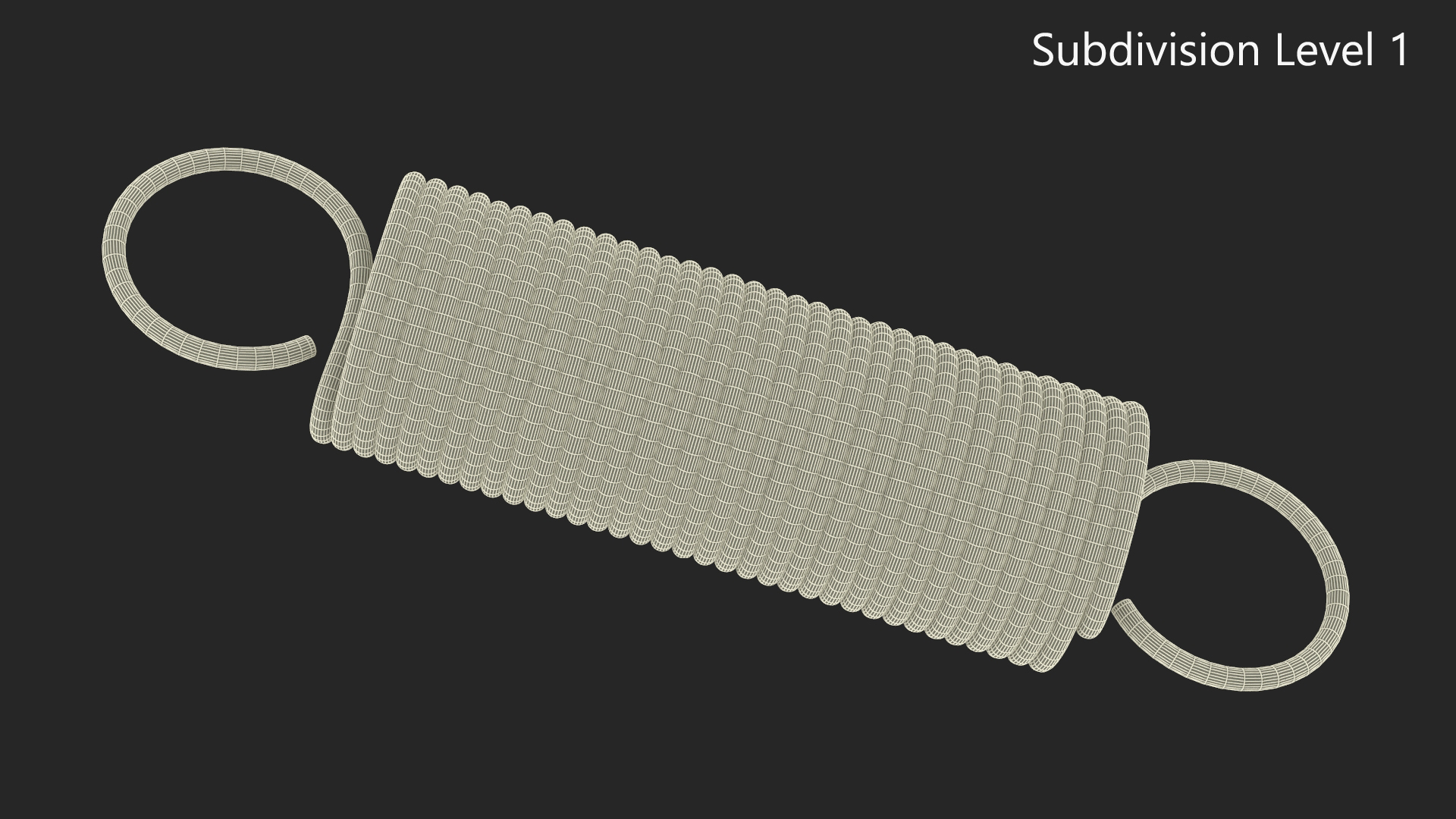 3D Thin Furniture Spring Grey