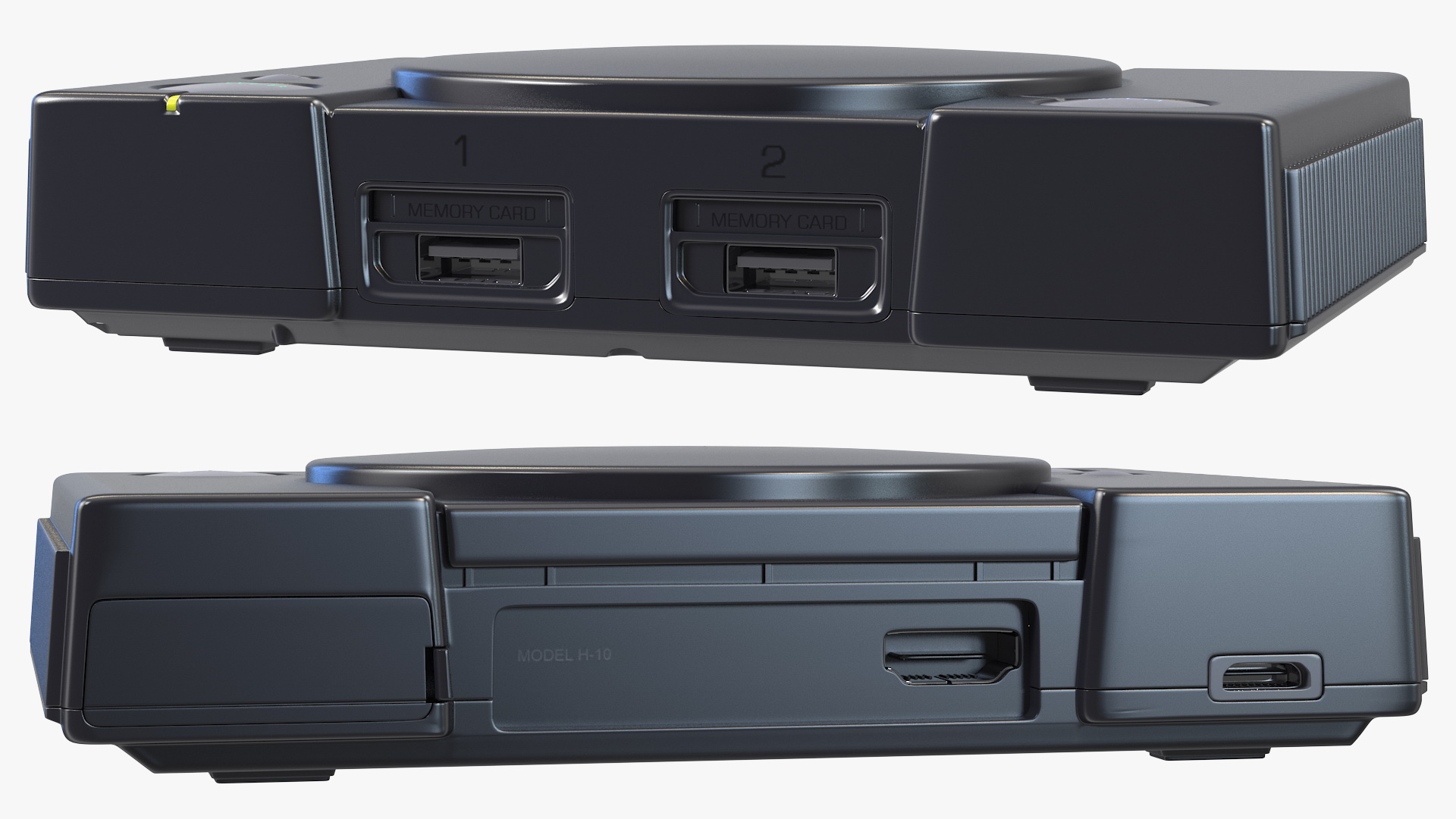 3D Old Gaming Console model