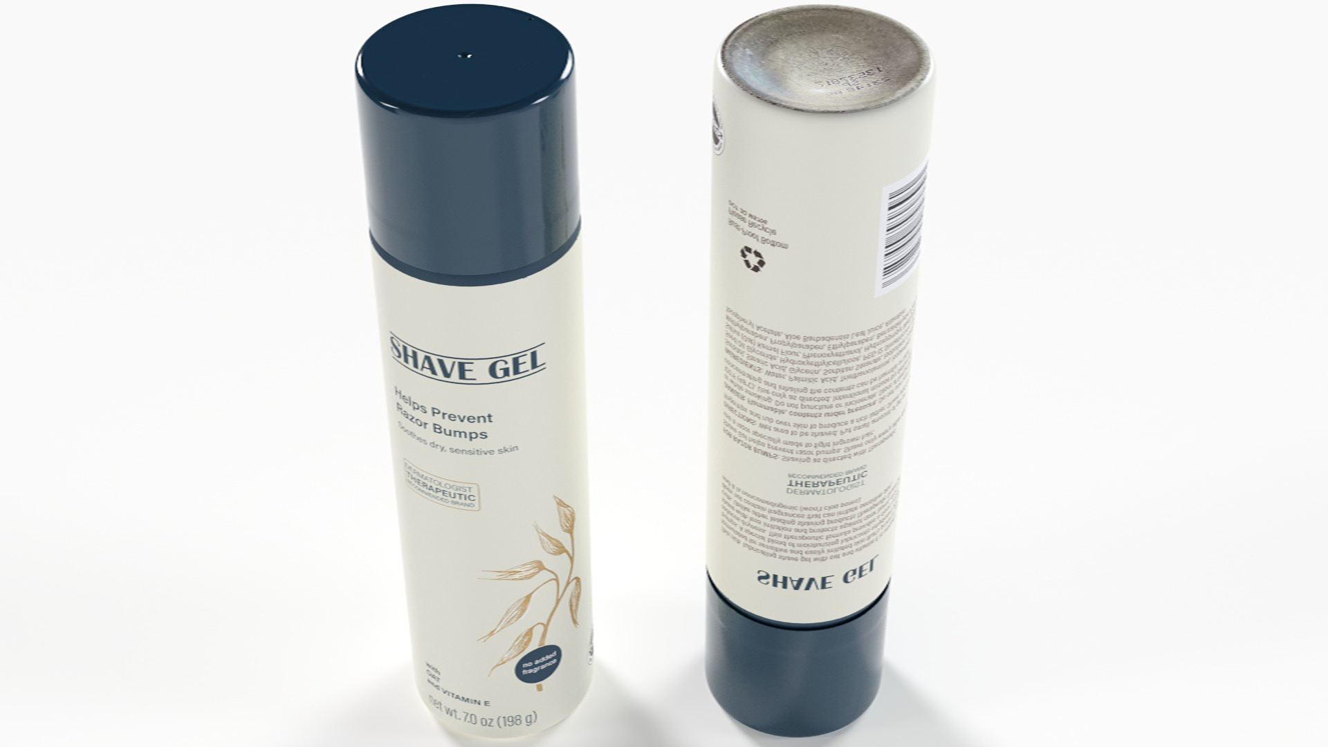 3D model Shaving Gel Can
