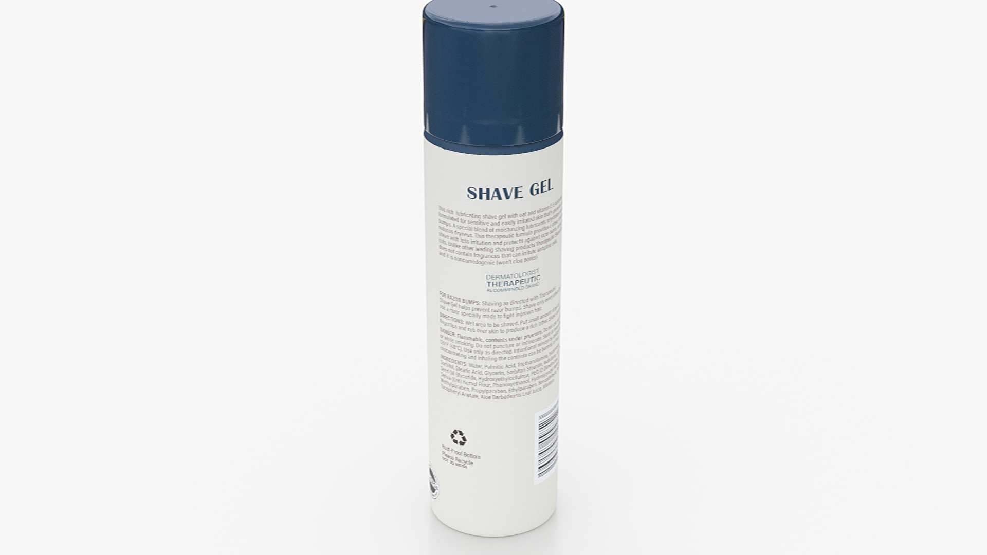 3D model Shaving Gel Can
