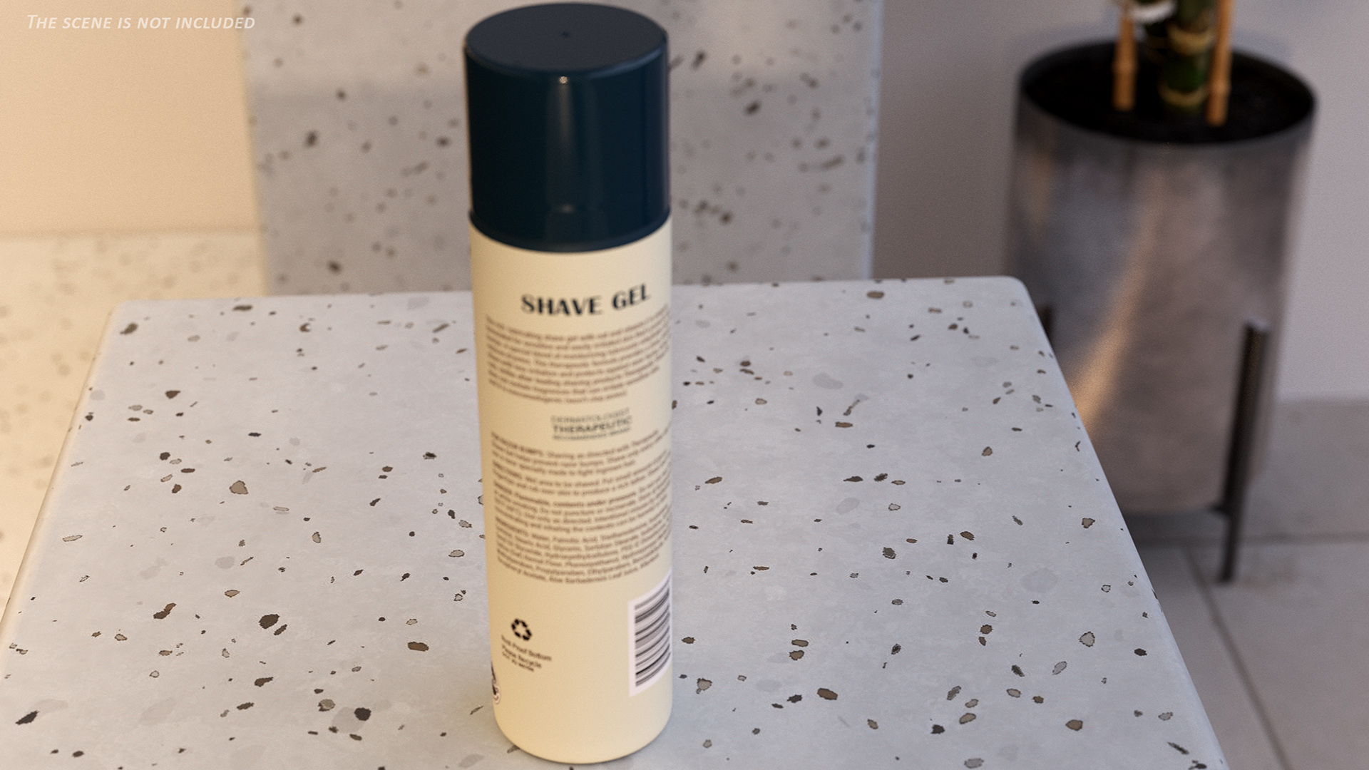 3D model Shaving Gel Can