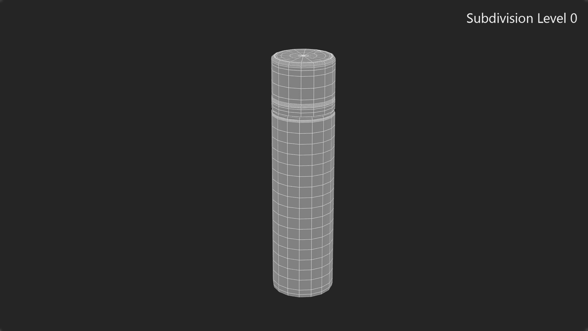 3D model Shaving Gel Can