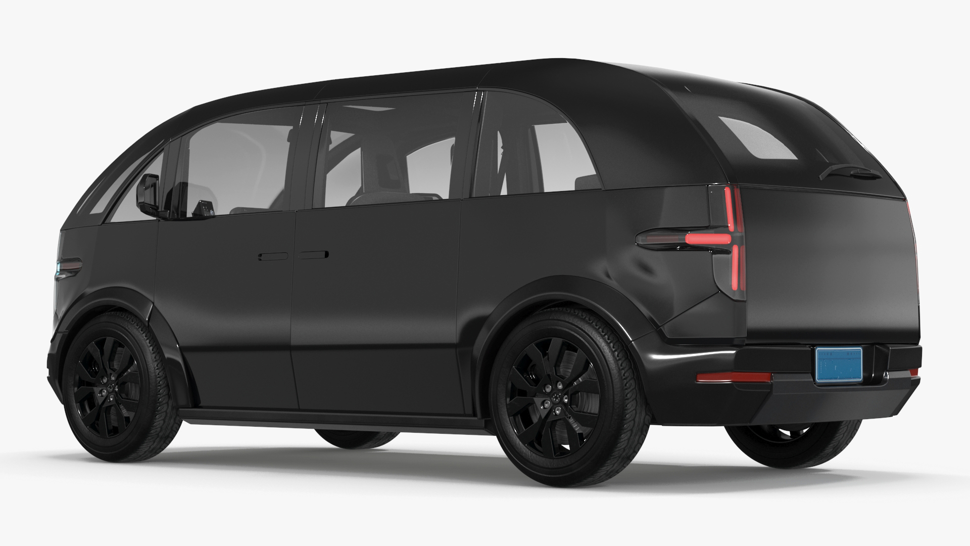 3D model Electric Vehicle Premium Black