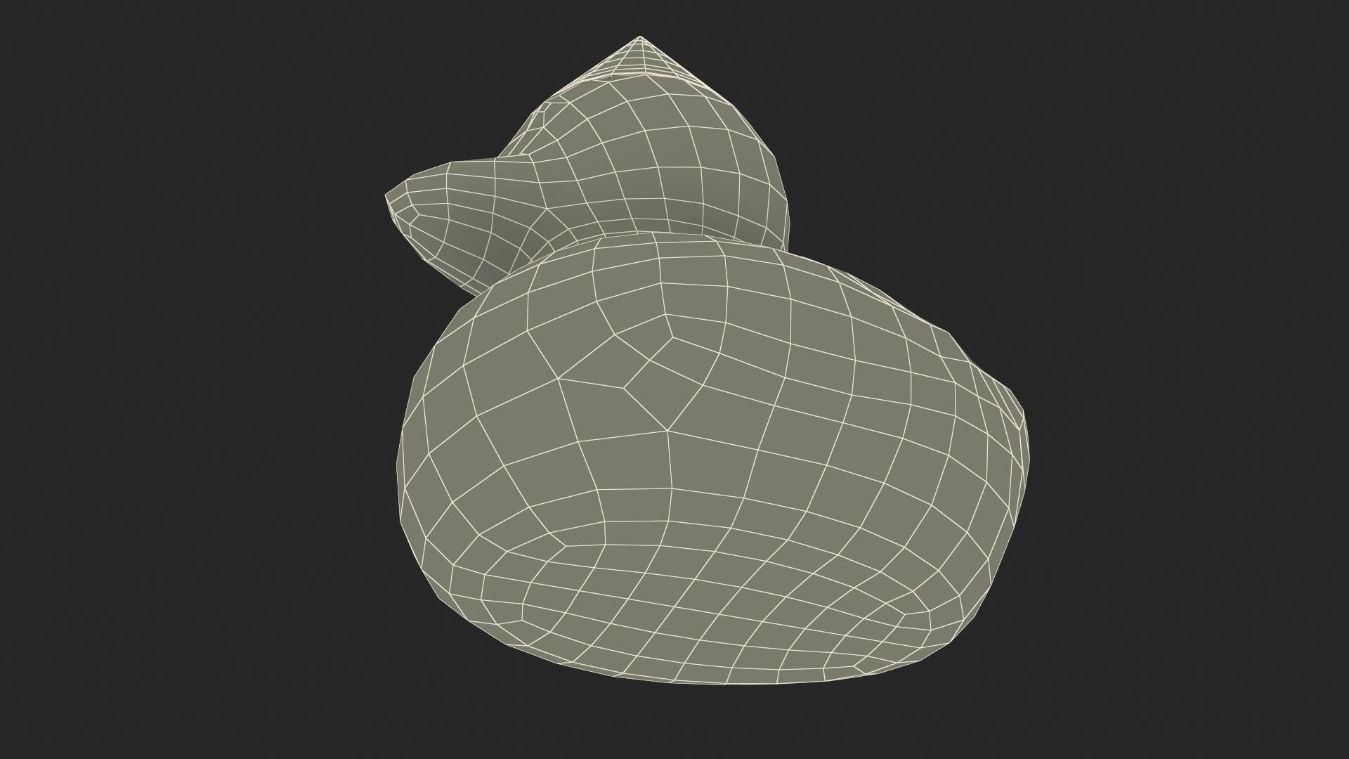 Plastic Cap Blue for Rubber Duck 3D