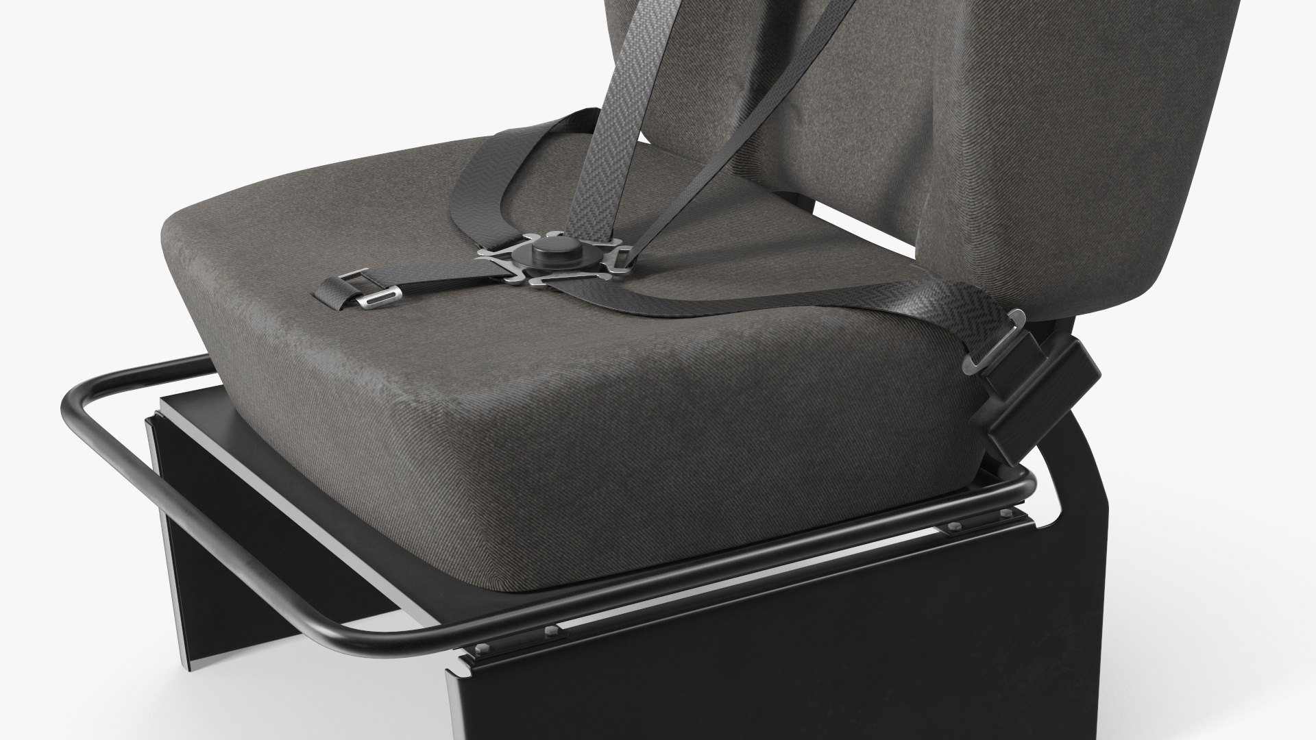 Military Vehicle Seat with Safety Harness - view 7