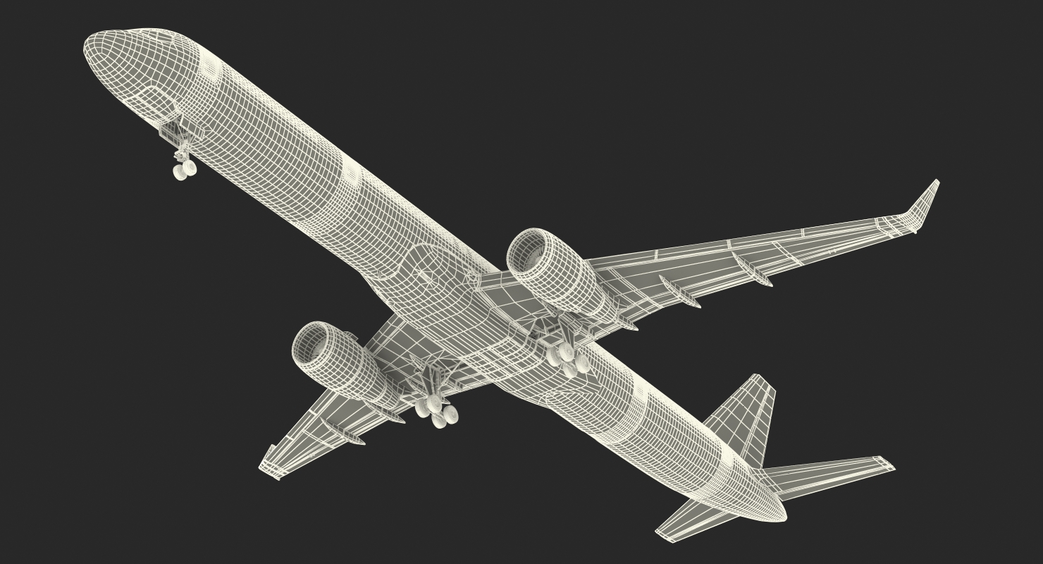 3D Boeing 757 300 with Interior and Cockpit Delta Air Lines