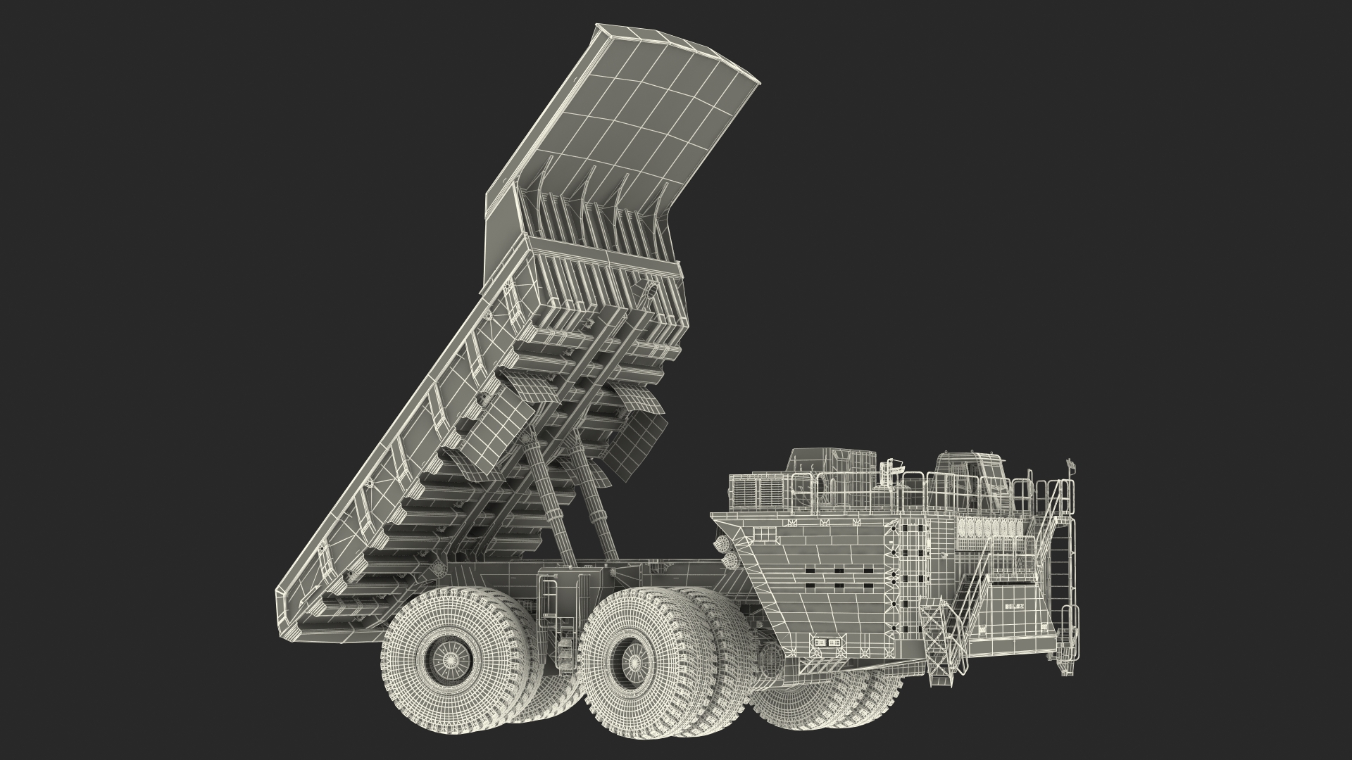 3D Belaz 75710 Haul Truck New Rigged model