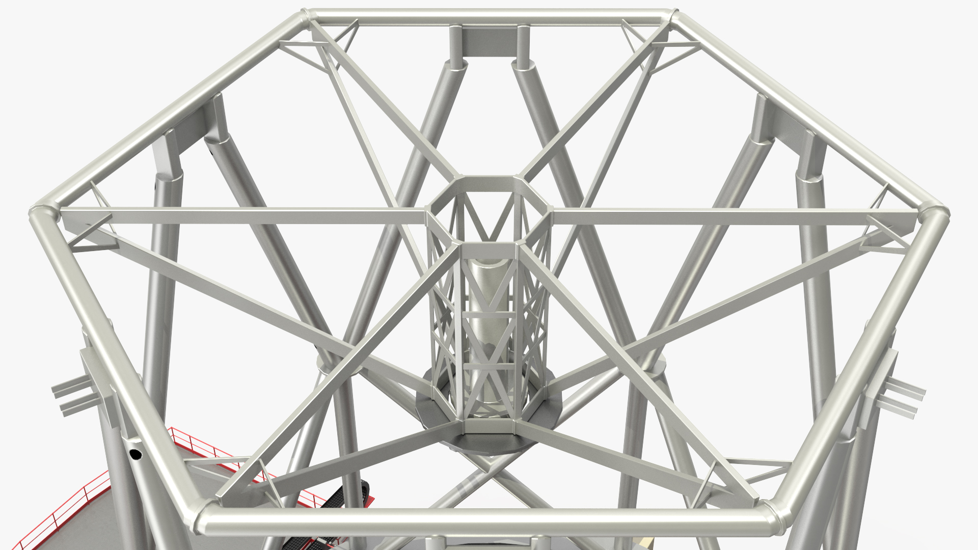 3D model Reflecting Telescope