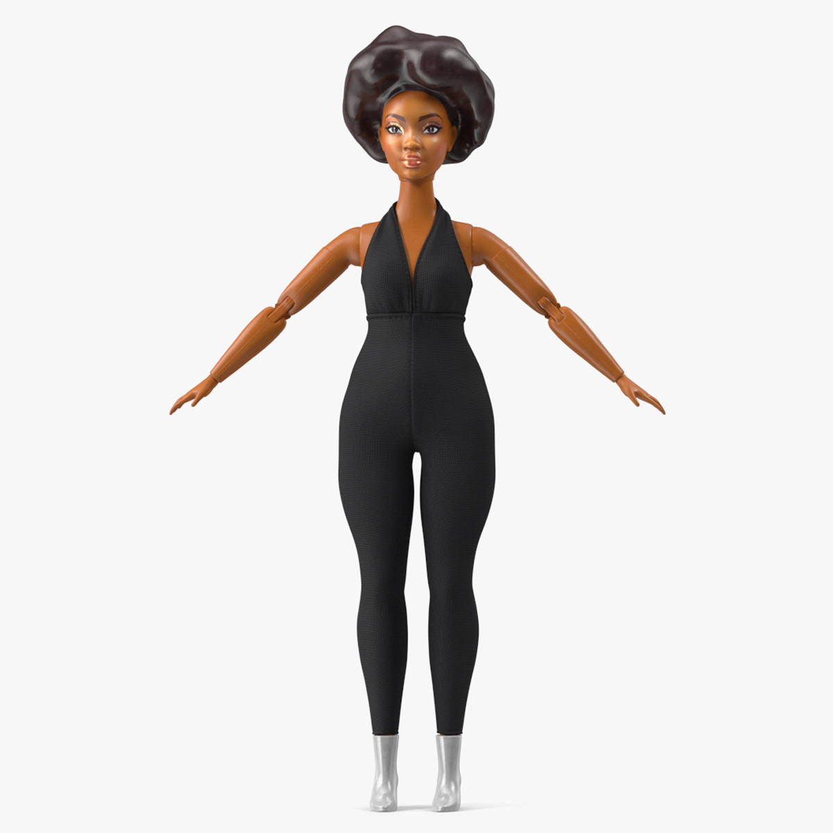 Barbie Looks Doll Dressed Elle GTD91 Rigged for Maya 3D