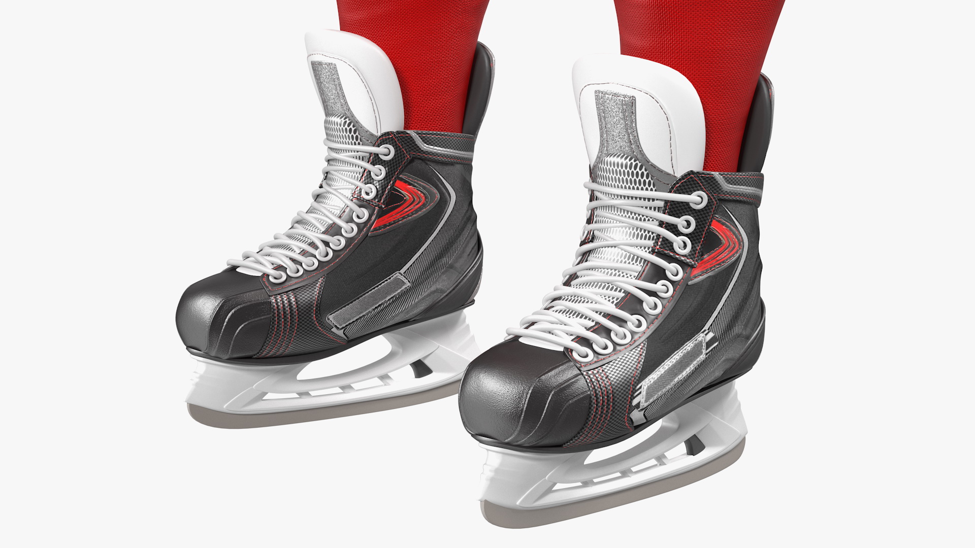 3D model Hockey Equipment Red