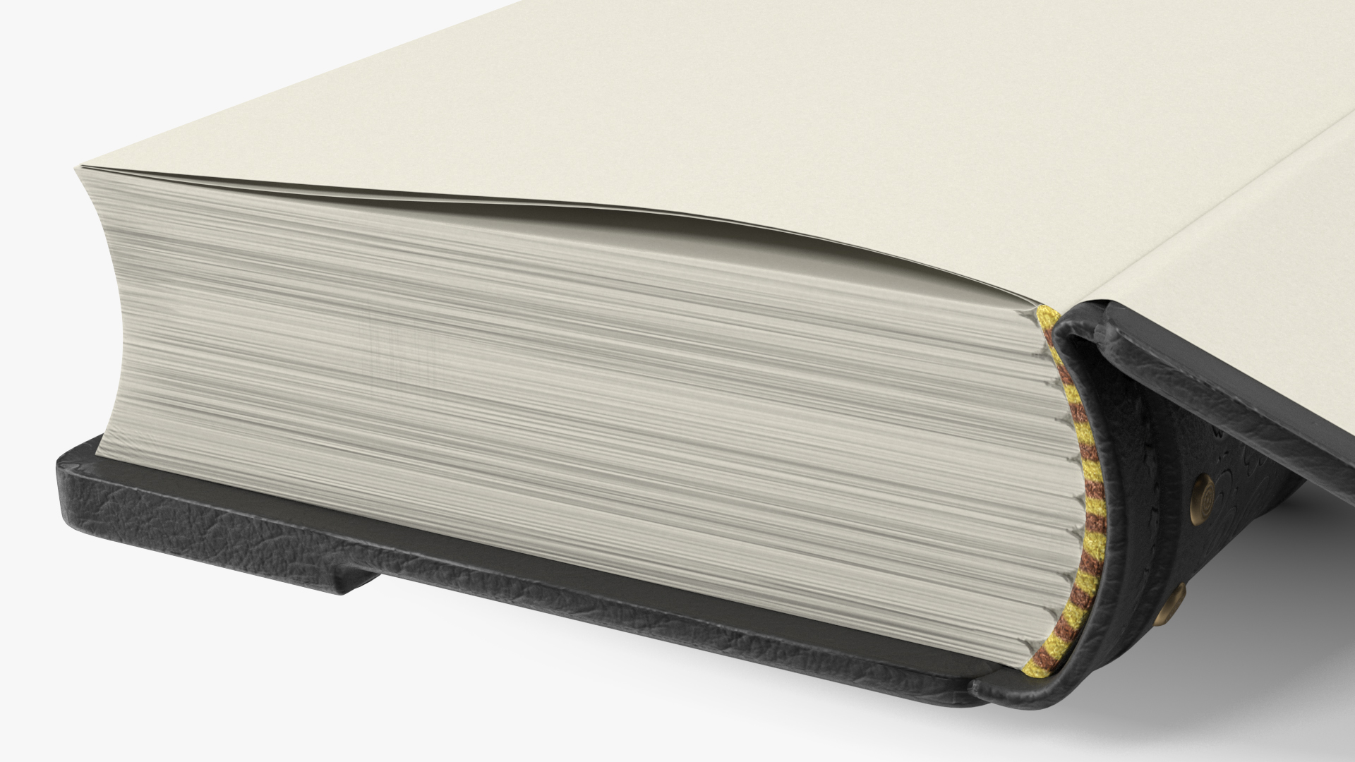 3D model Vintage Ornate Book Black