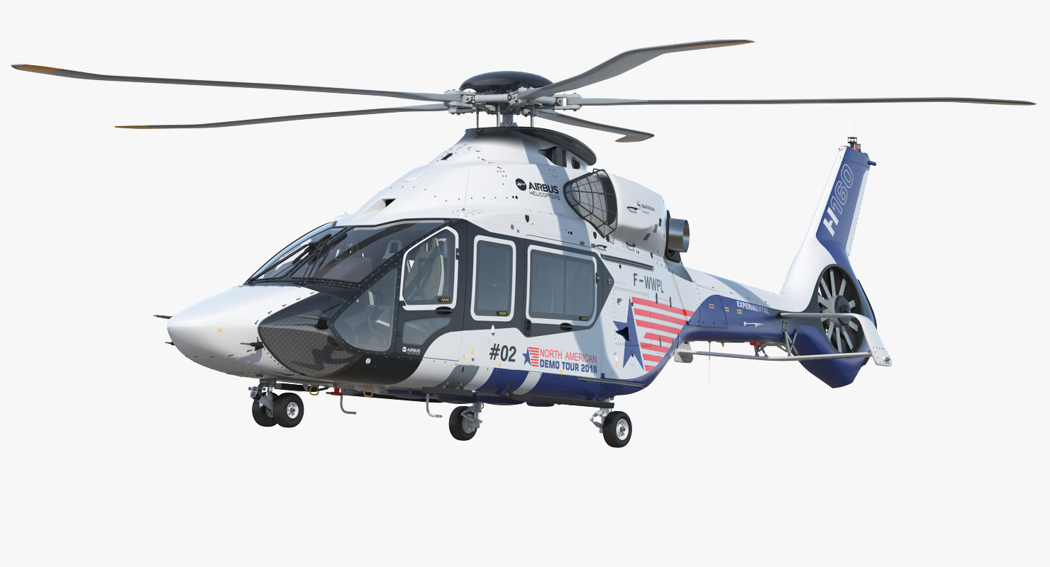Helicopter Airbus H160 3D