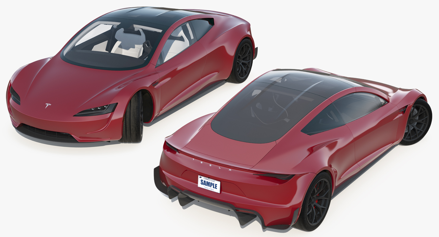 Tesla Roadster 3D model